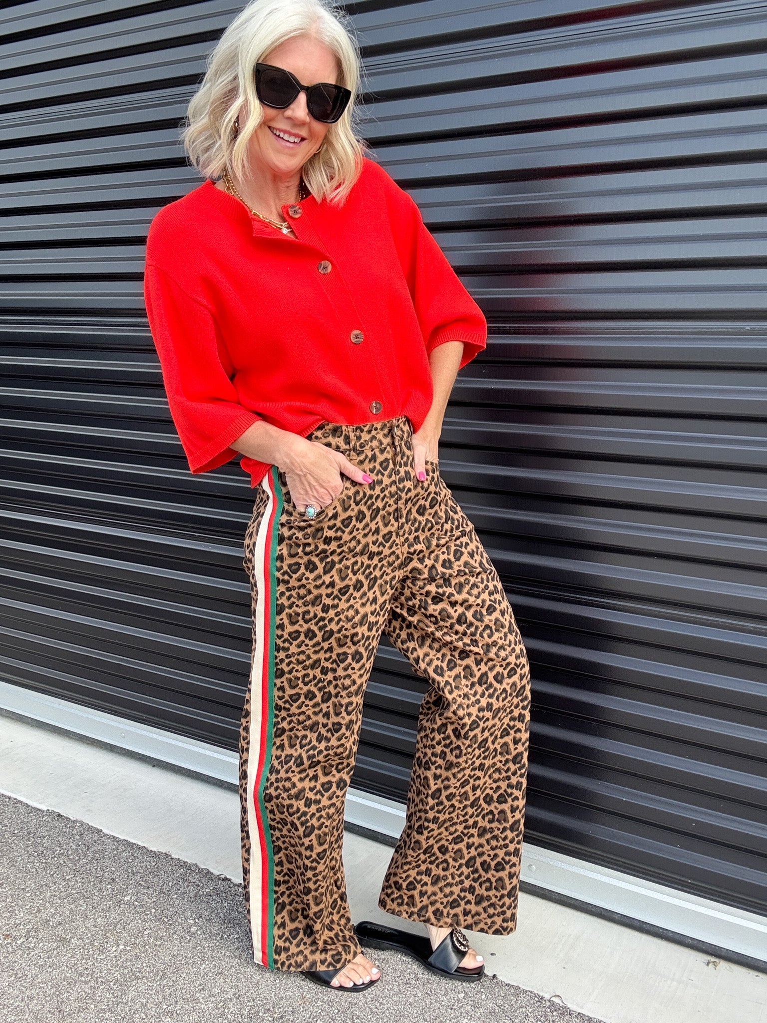 Leopard in Motion Pants