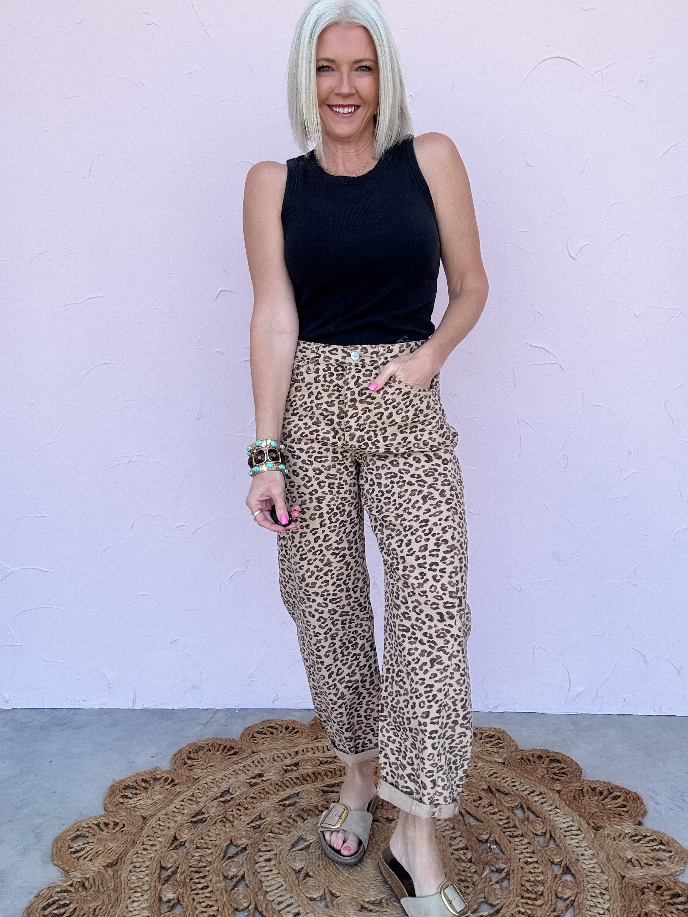 Caught Your Eye Barrel Jeans