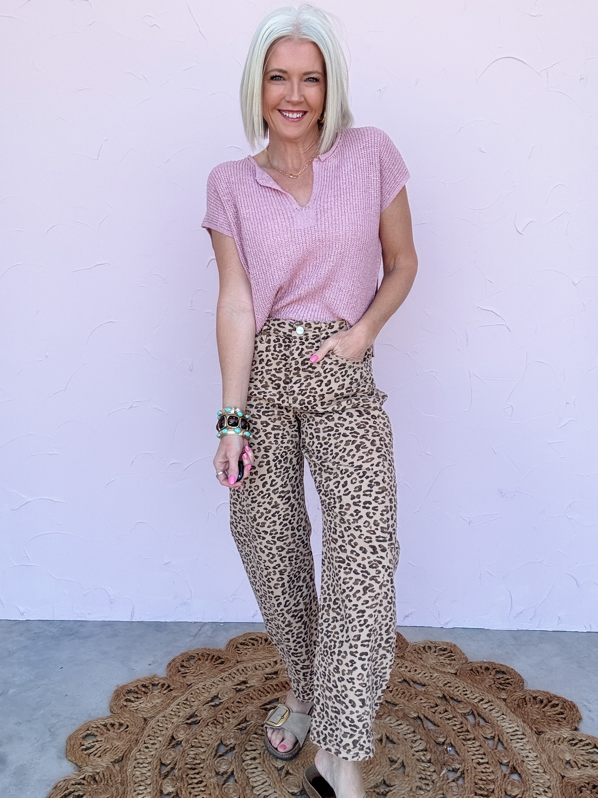 Caught Your Eye Barrel Jeans