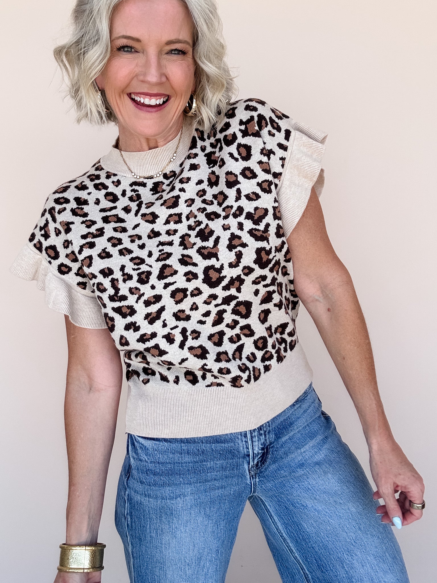 Leopard Lounge Sweater
