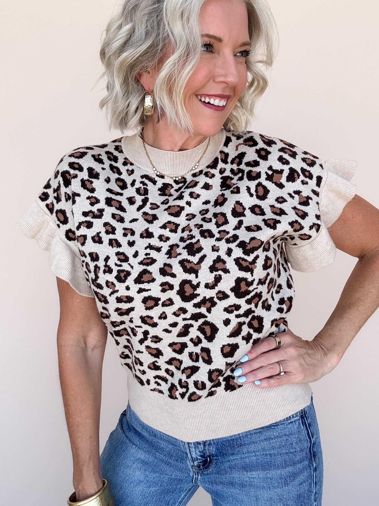 Leopard Lounge Sweater