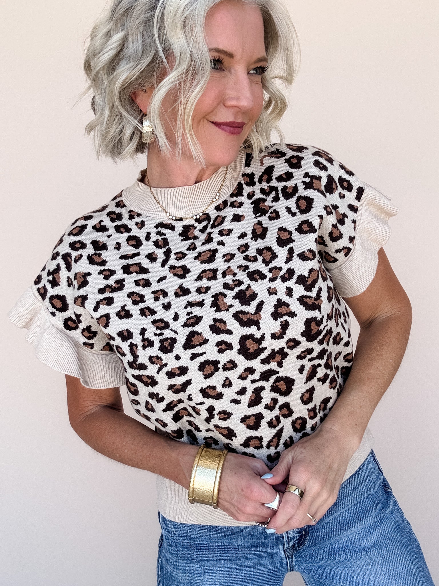 Leopard Lounge Sweater