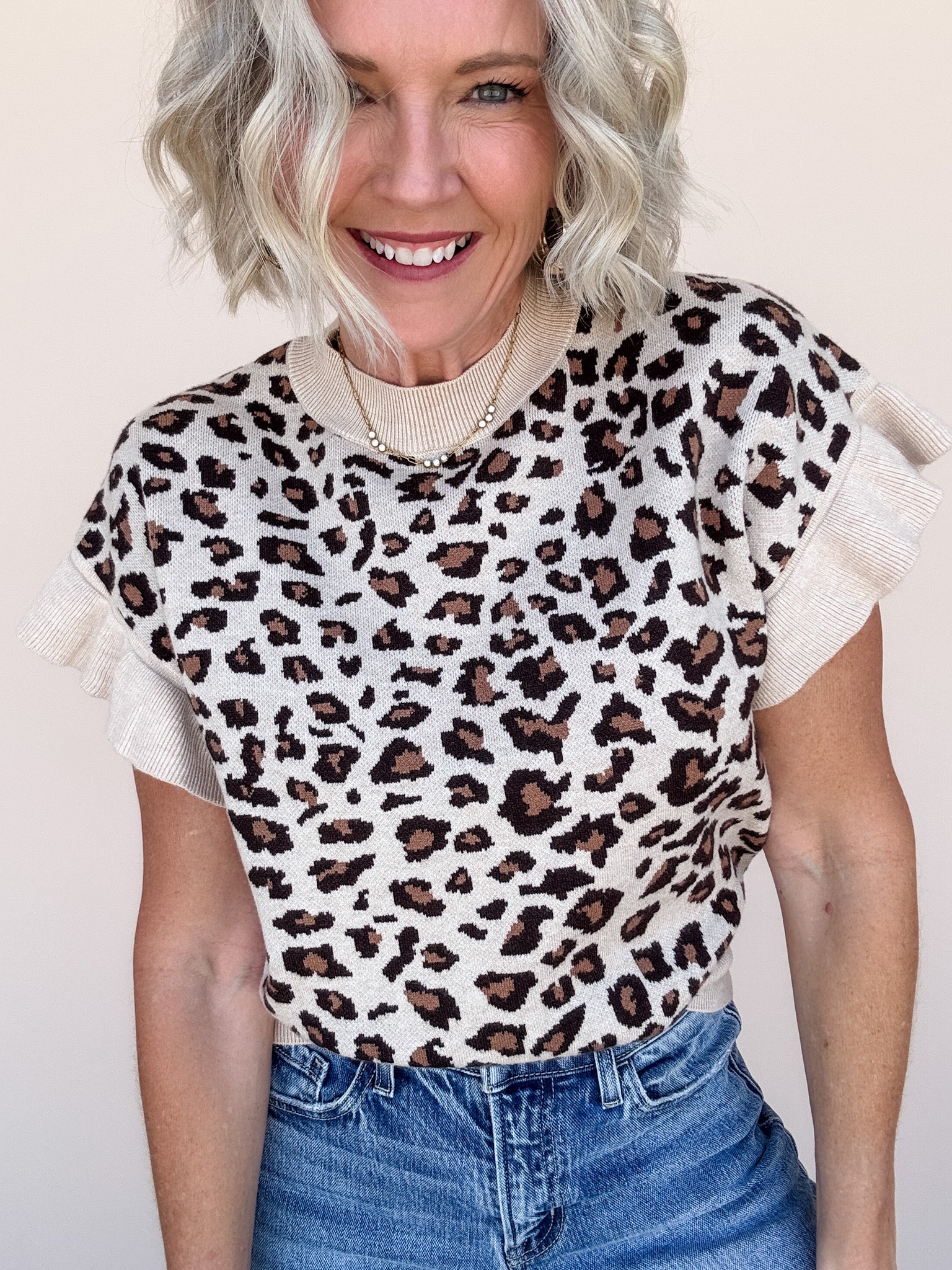 Leopard Lounge Sweater
