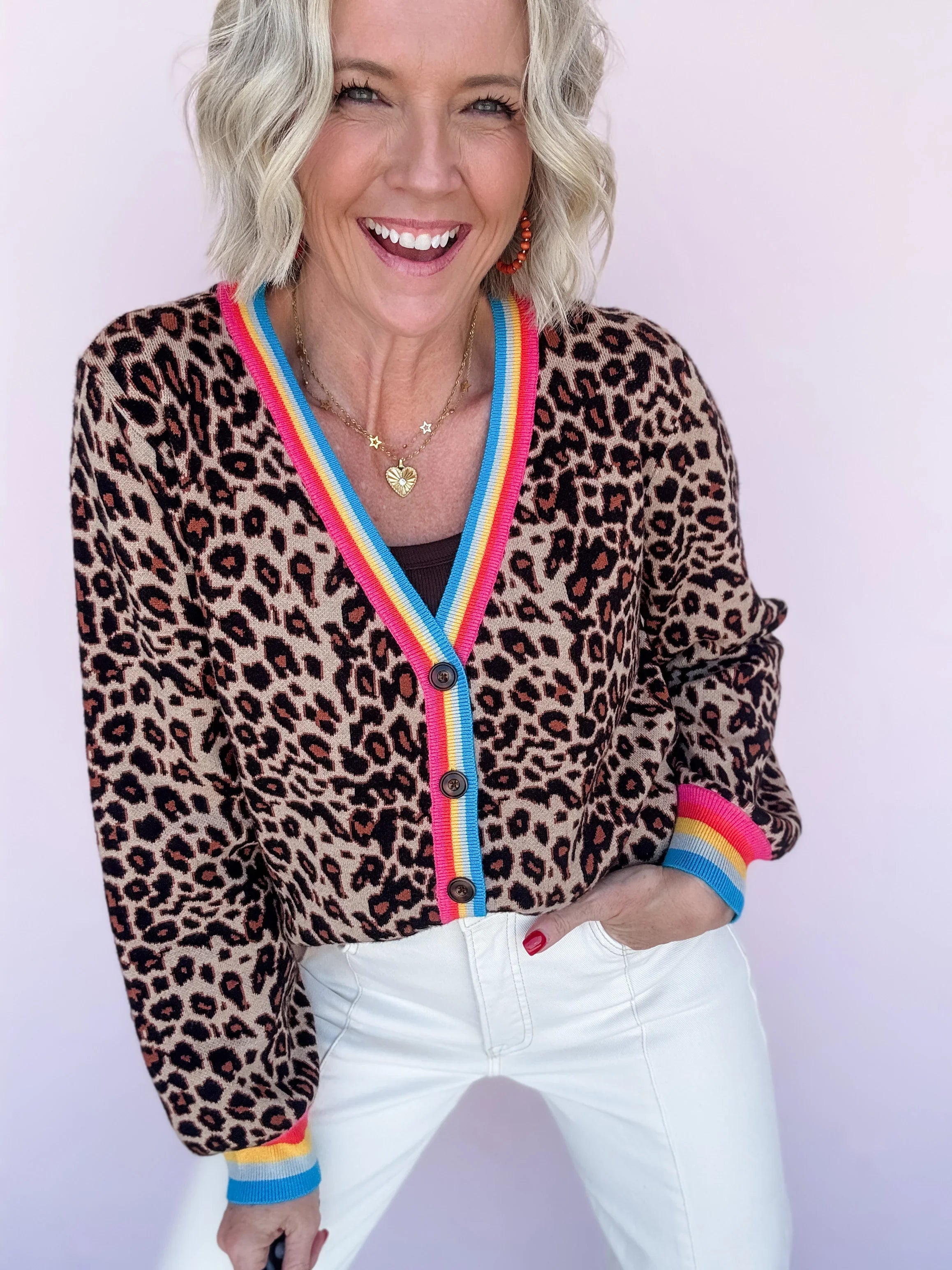 Encore Leopard Cardigan