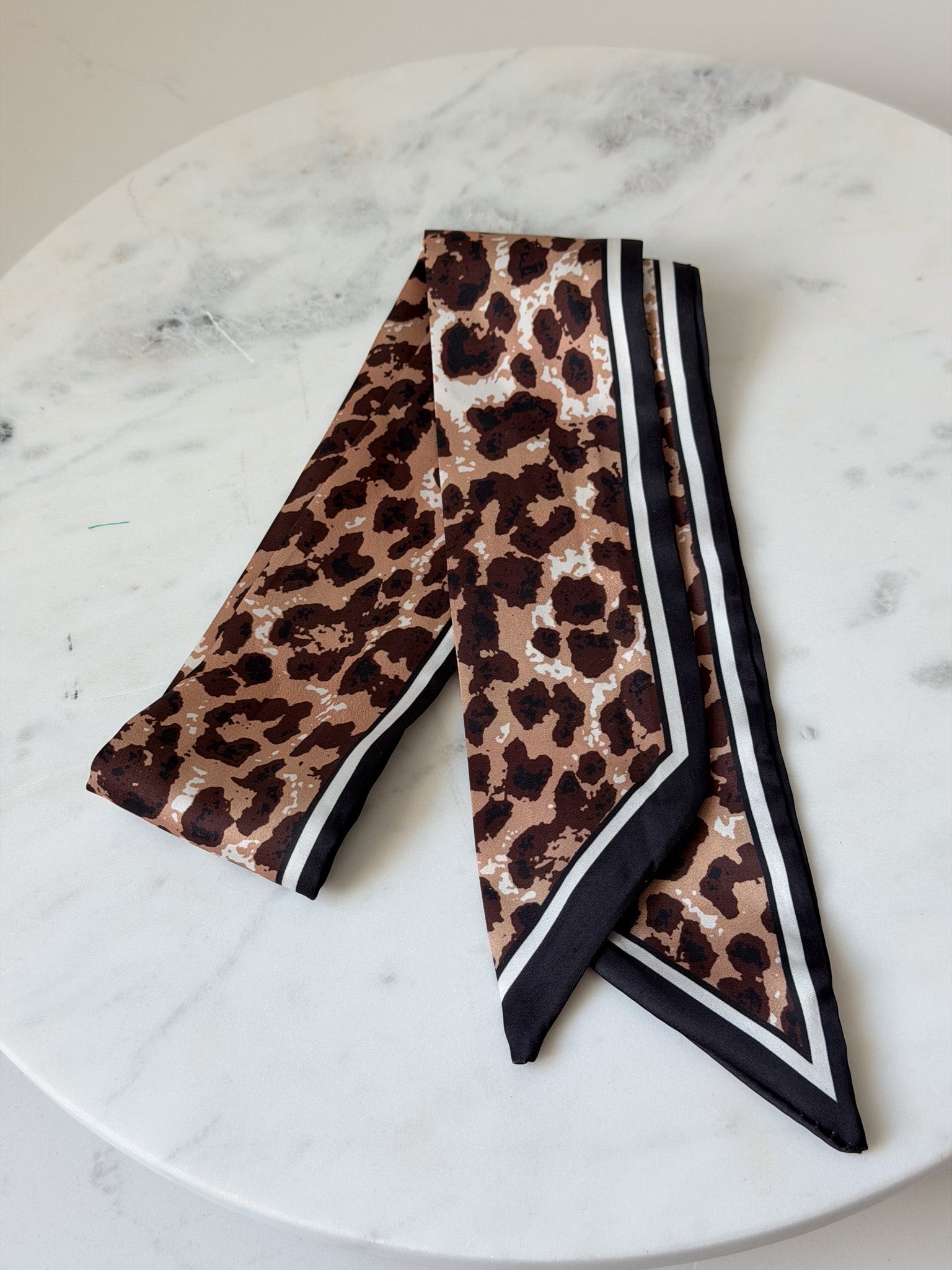 Leopard Edge Scarf