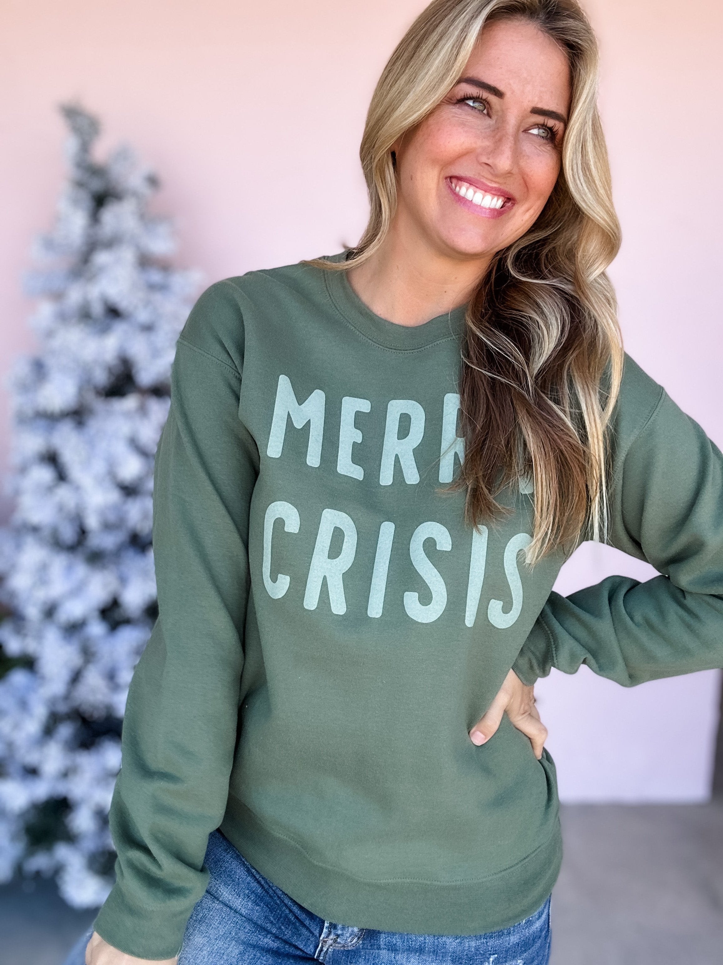 Merry Crisis Sweatshirt