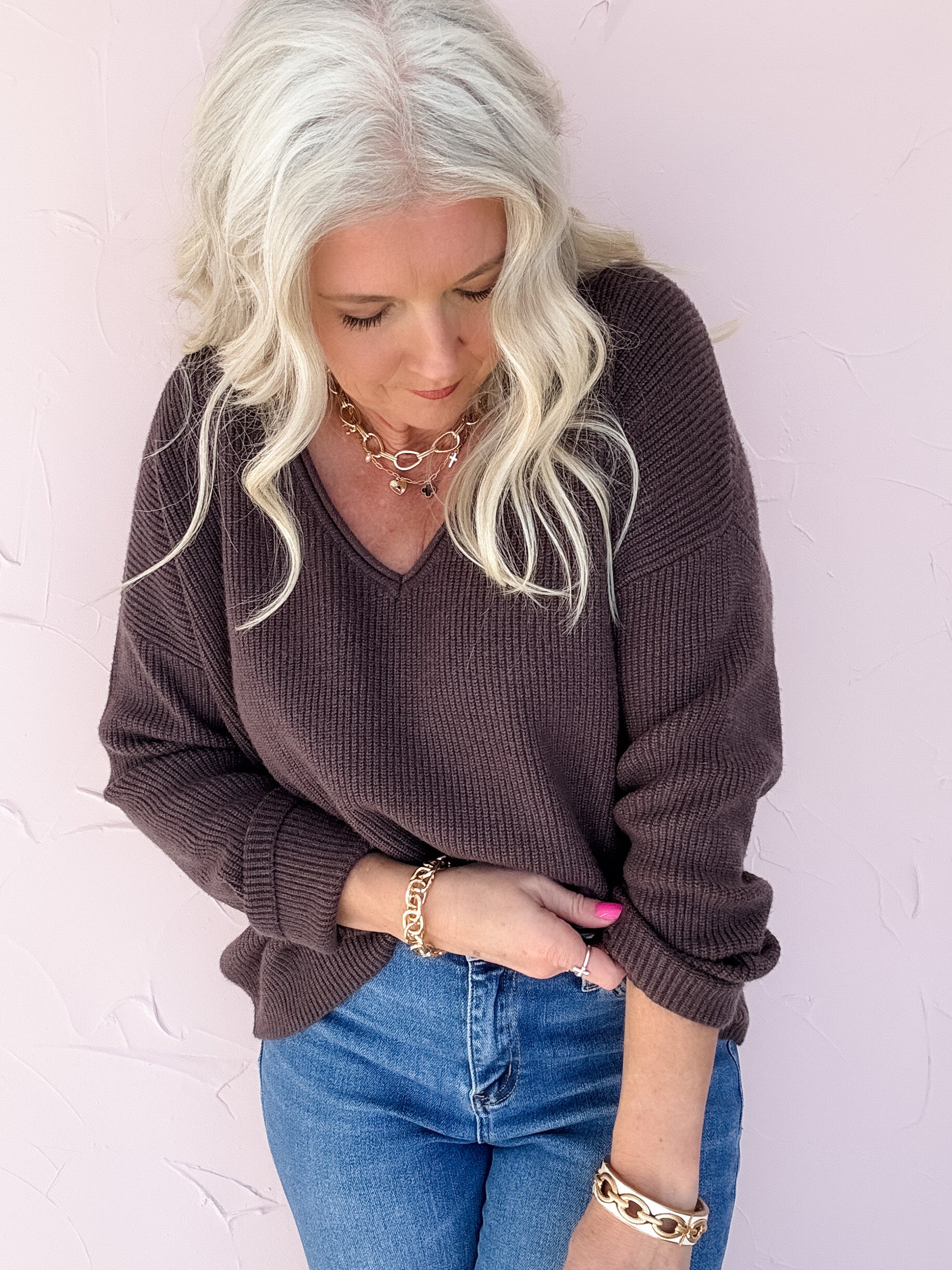 Smoky Cocoa Sweater