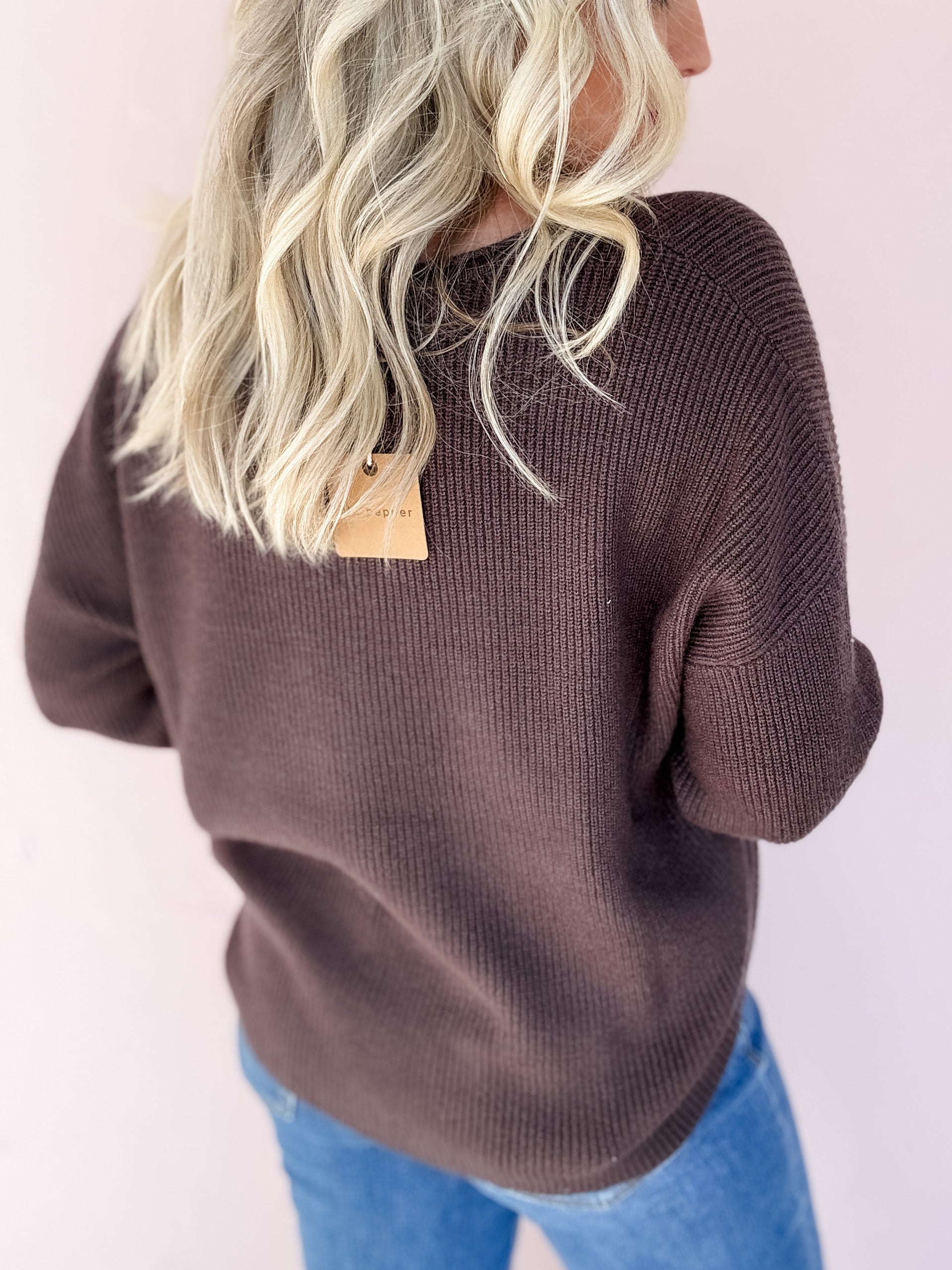 Smoky Cocoa Sweater