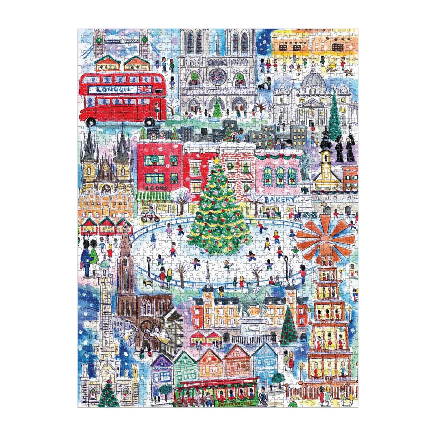 Christmas Around the World | 1500 Piece Puzzle