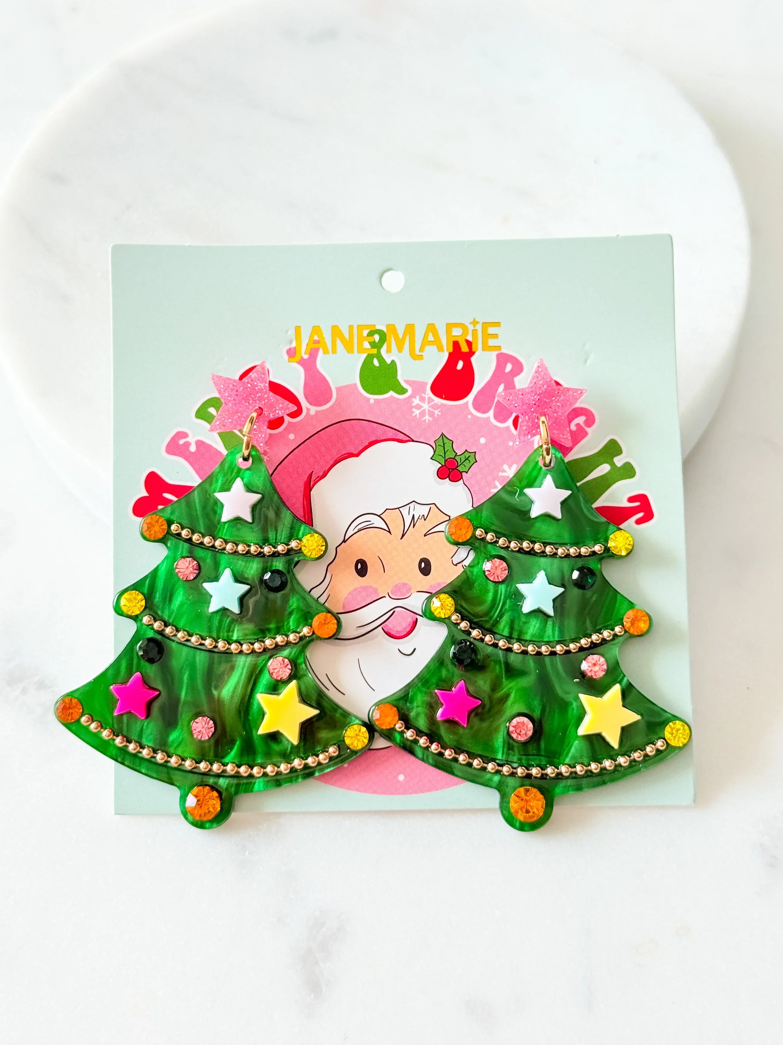 Merry & Bright Tree Earrings