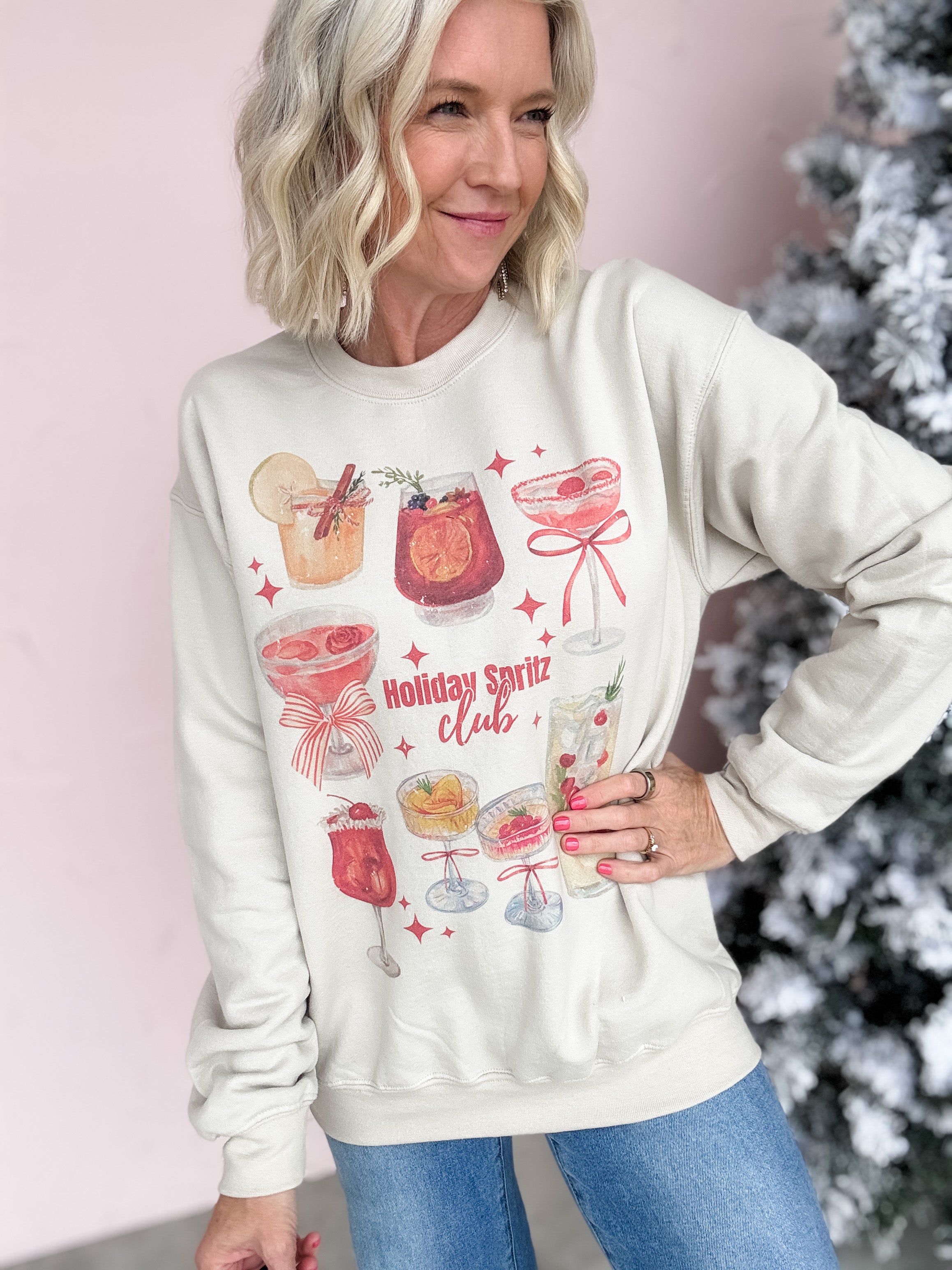 Holiday Spritz Club Pullover