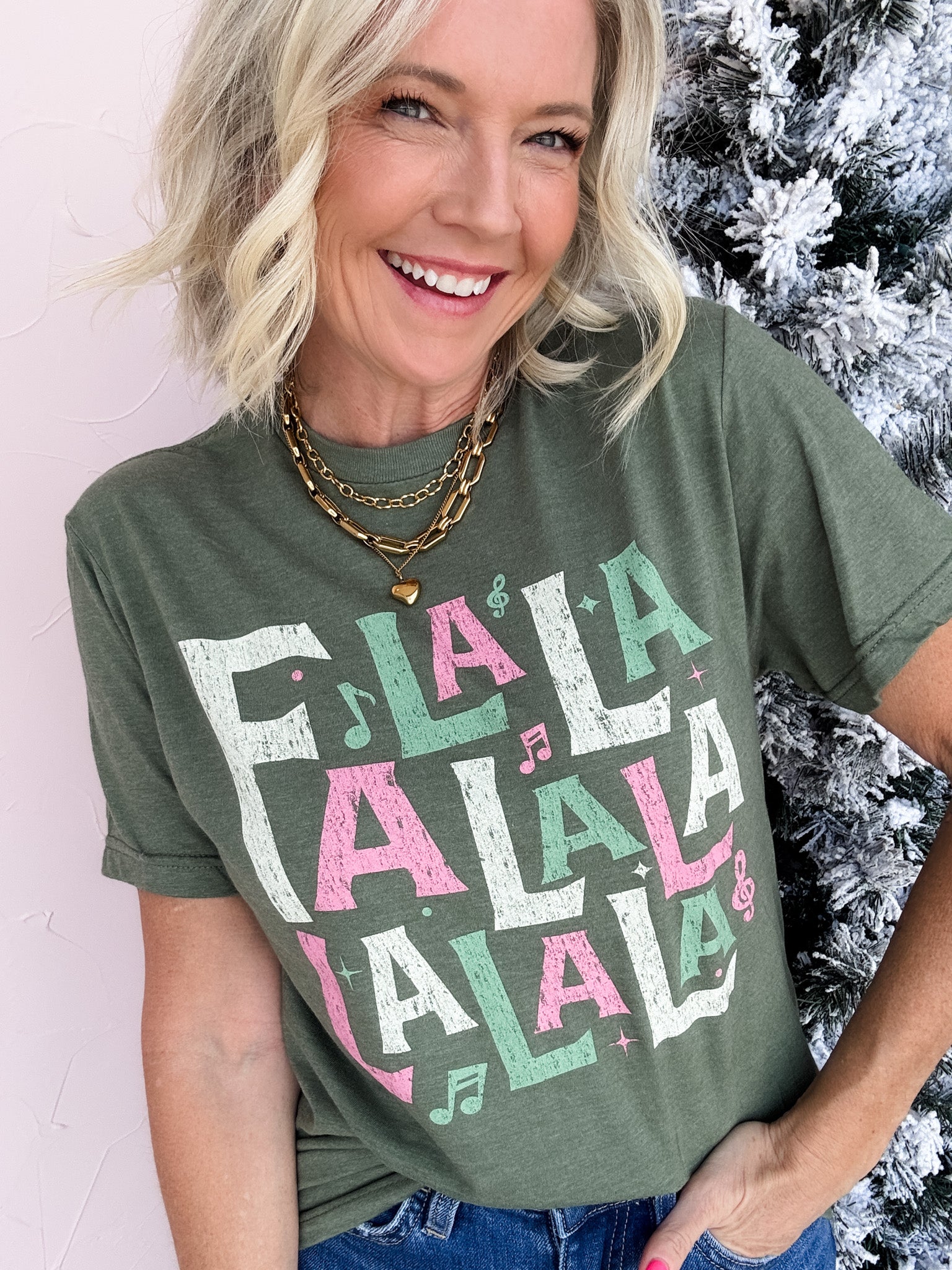 Fa La La La Tee