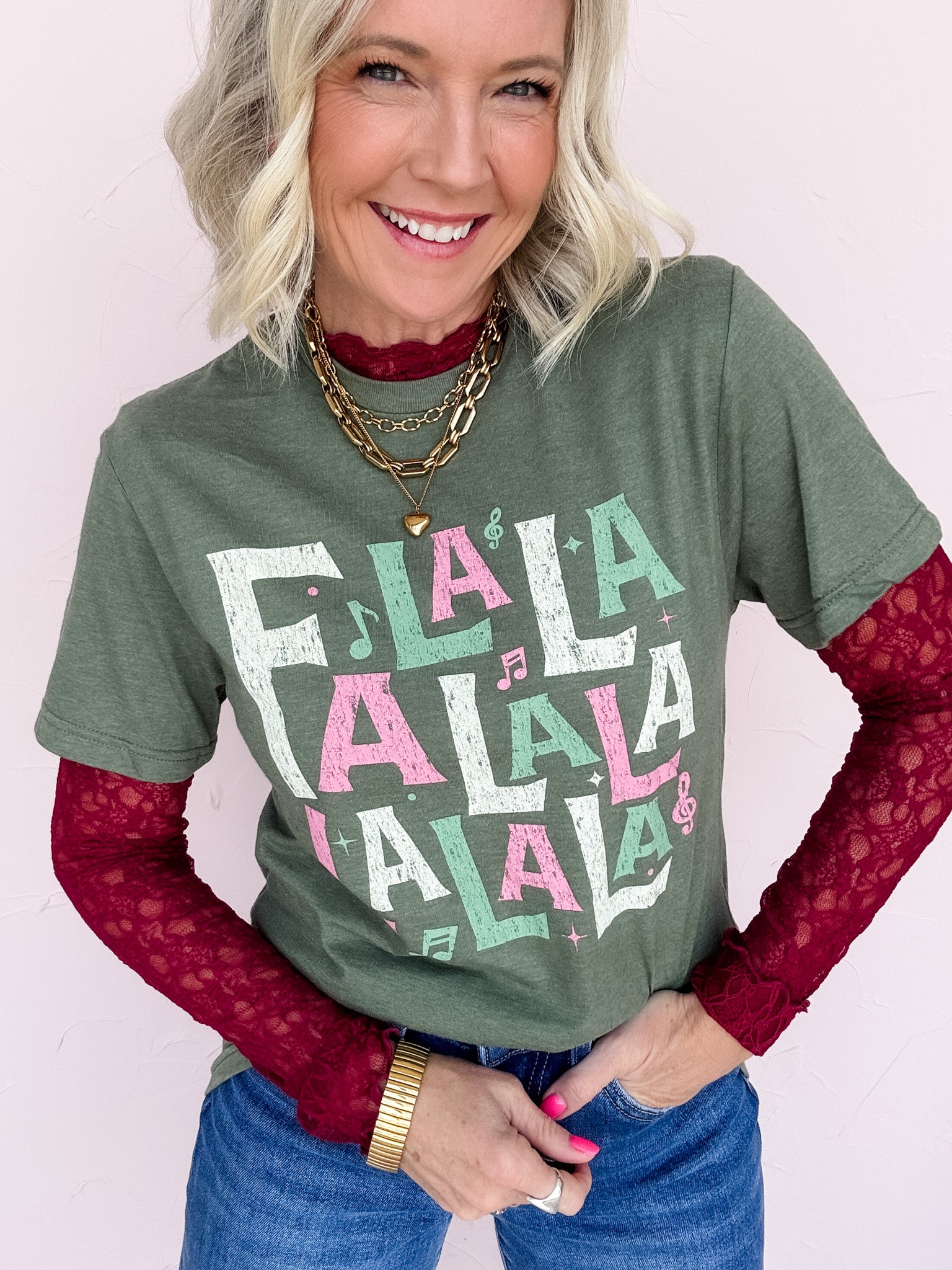Fa La La La Tee