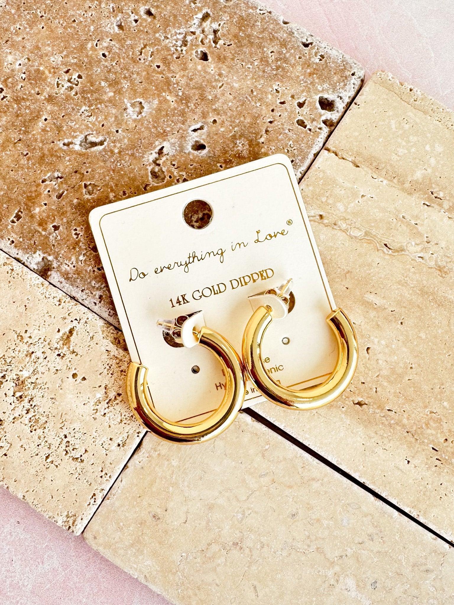 Bold Luxe Hoops