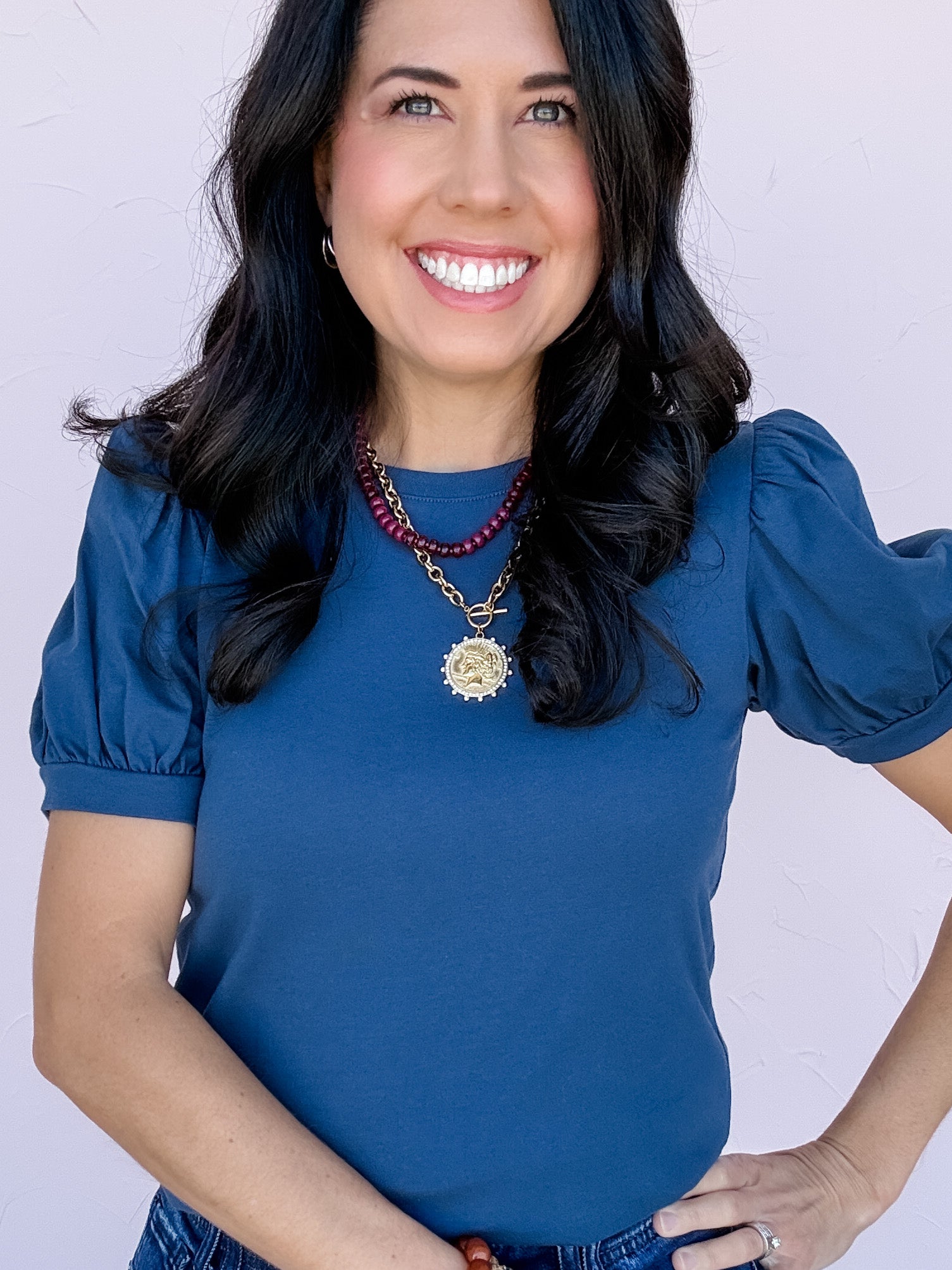 Radiant Resolve Coin Necklace