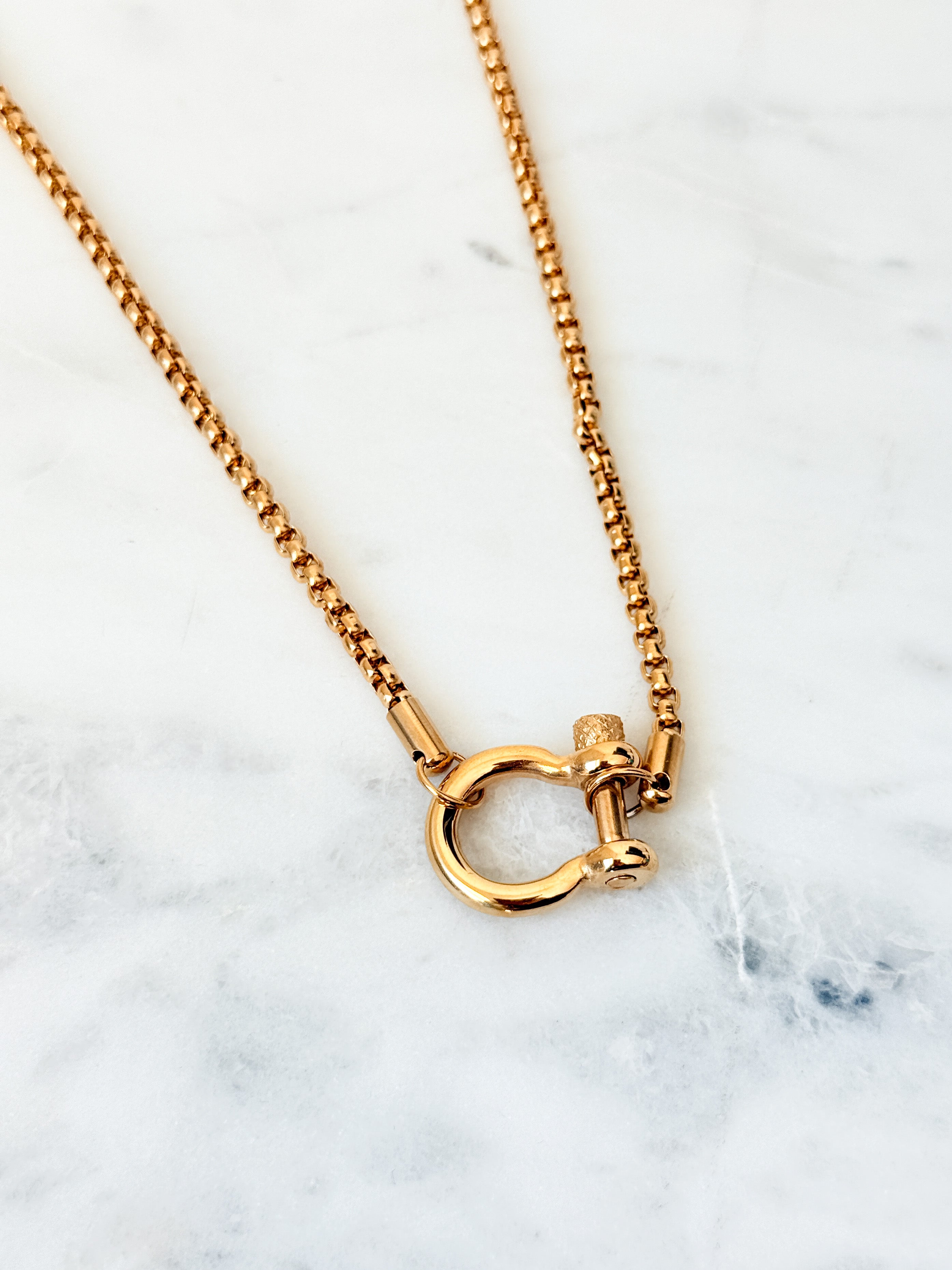 Horseshoe Toggle Necklace