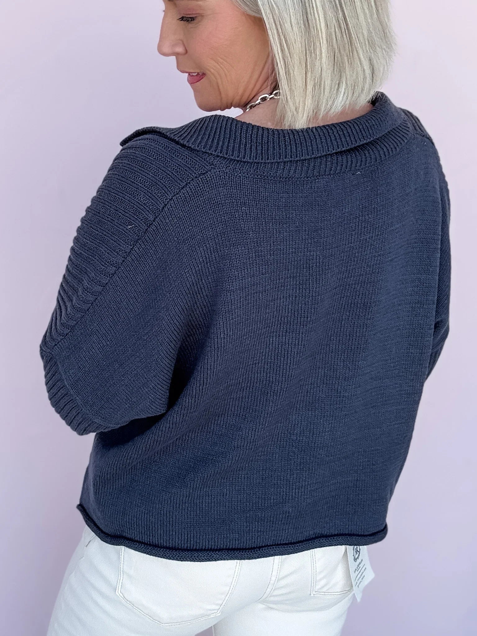 Nightfall Button Sweater