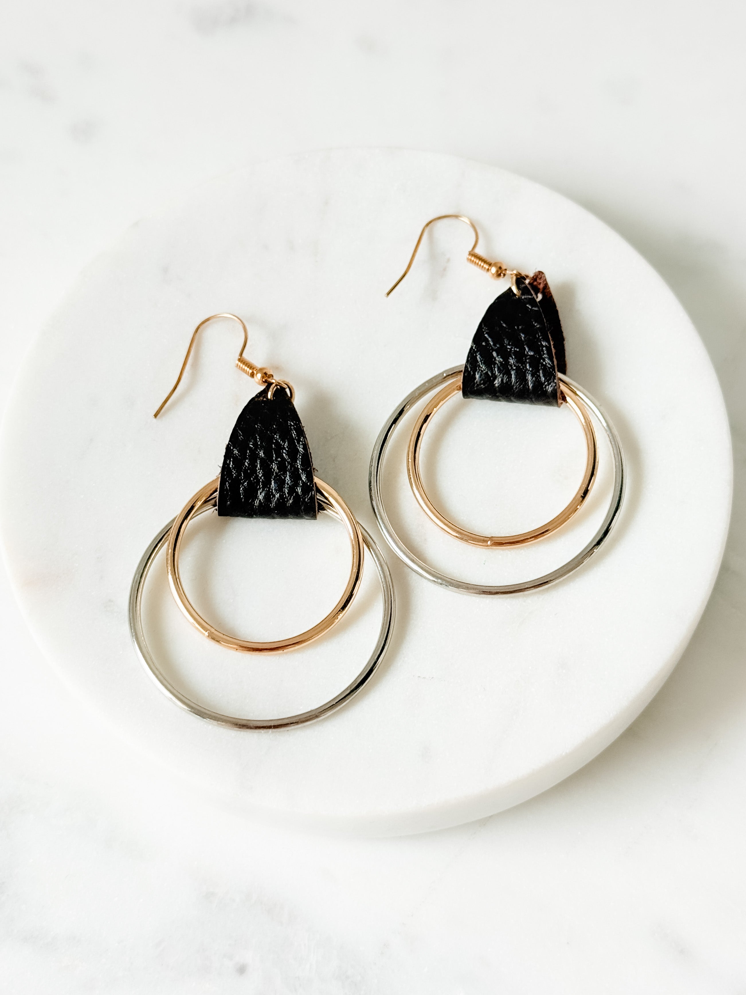 Wild Spirit Leather Earrings