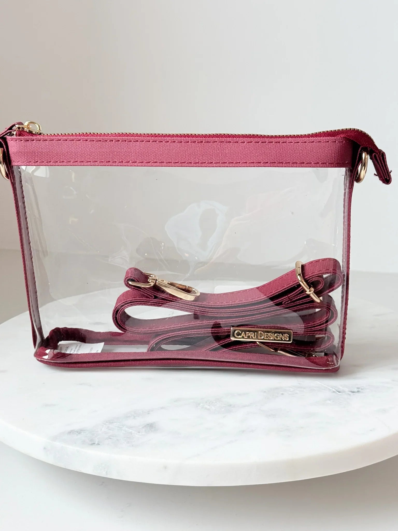 Clear Stadium Crossbody Bag