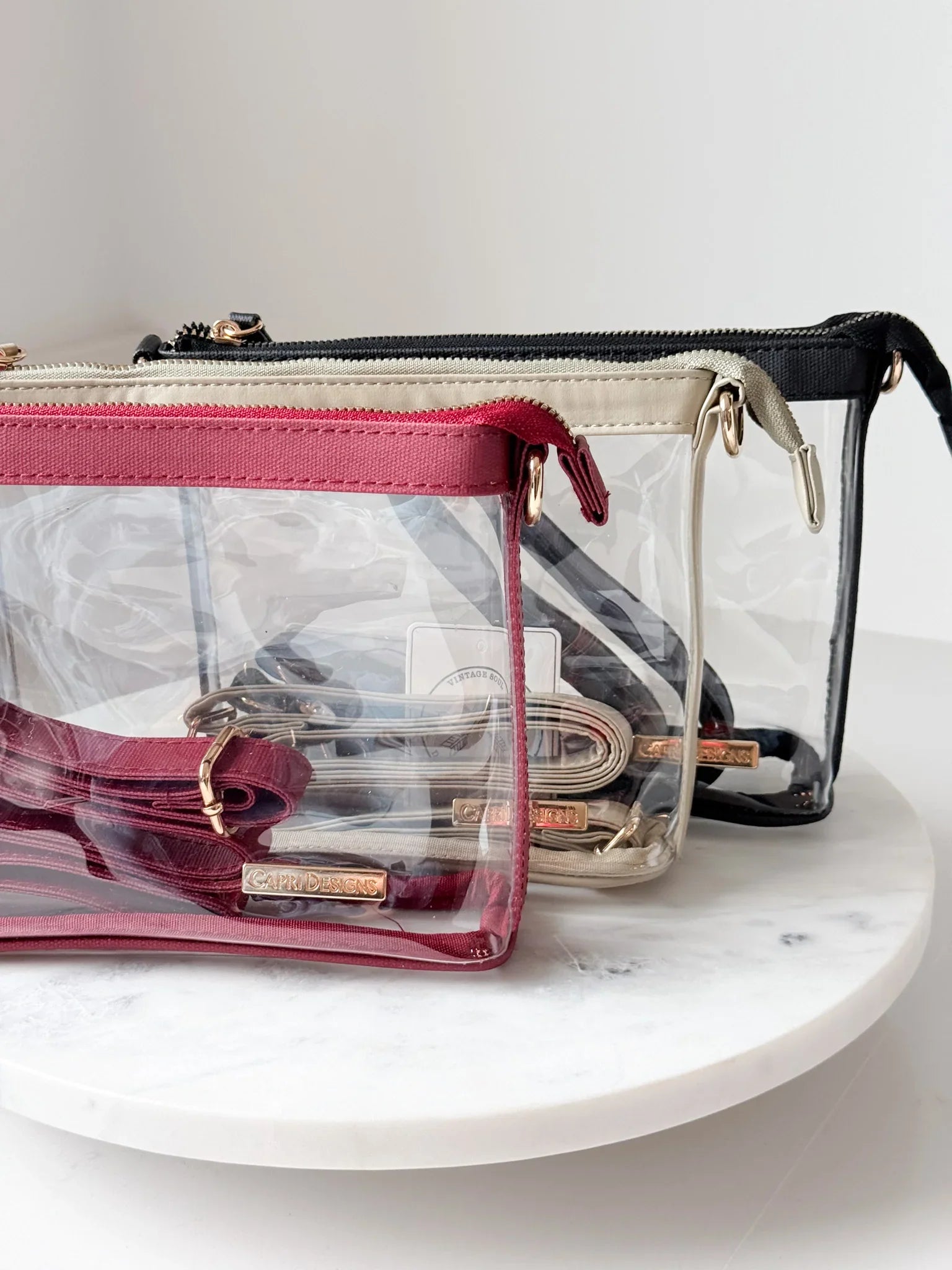 Clear Stadium Crossbody Bag