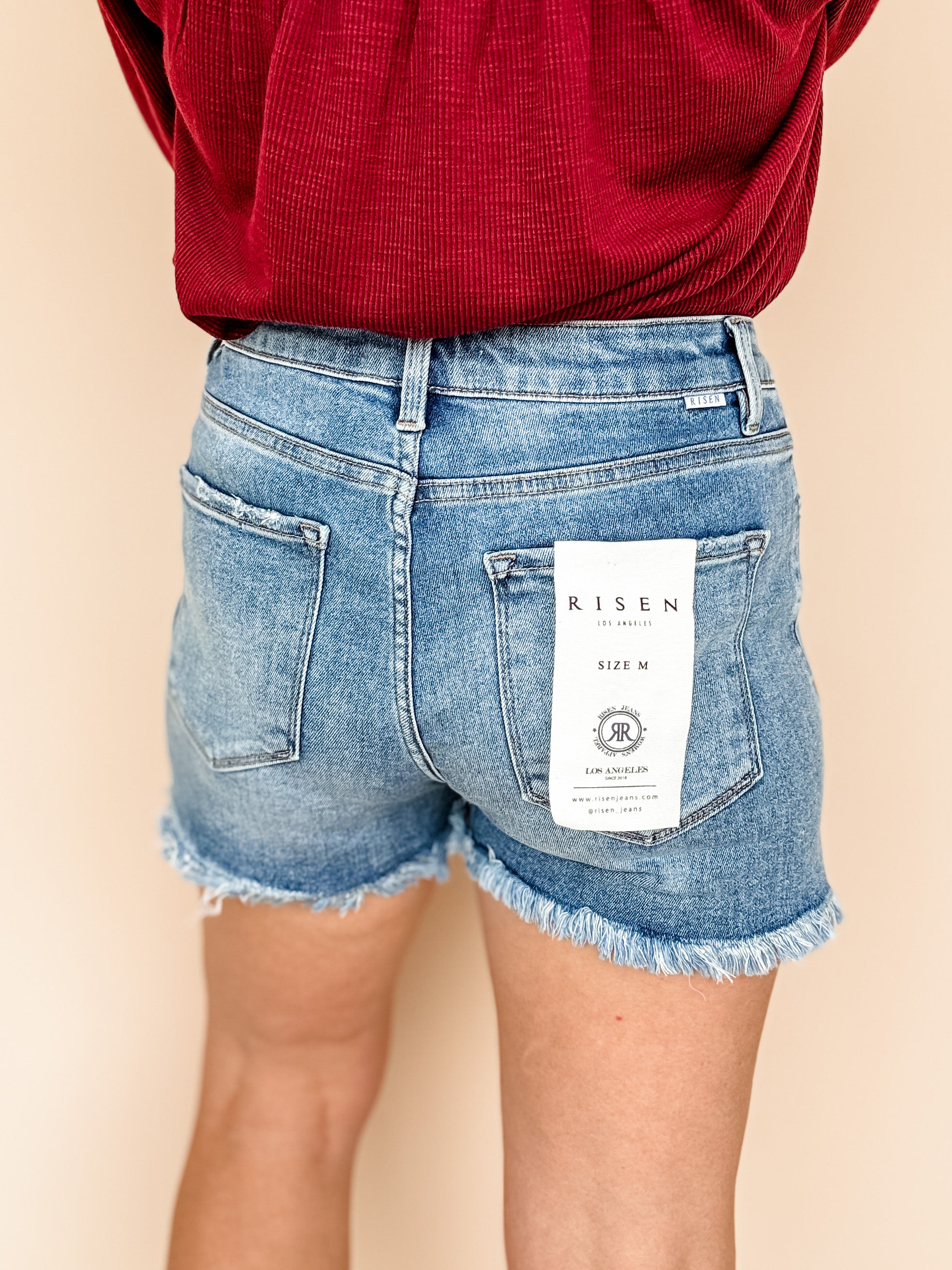 Colette Fray Hem Shorts