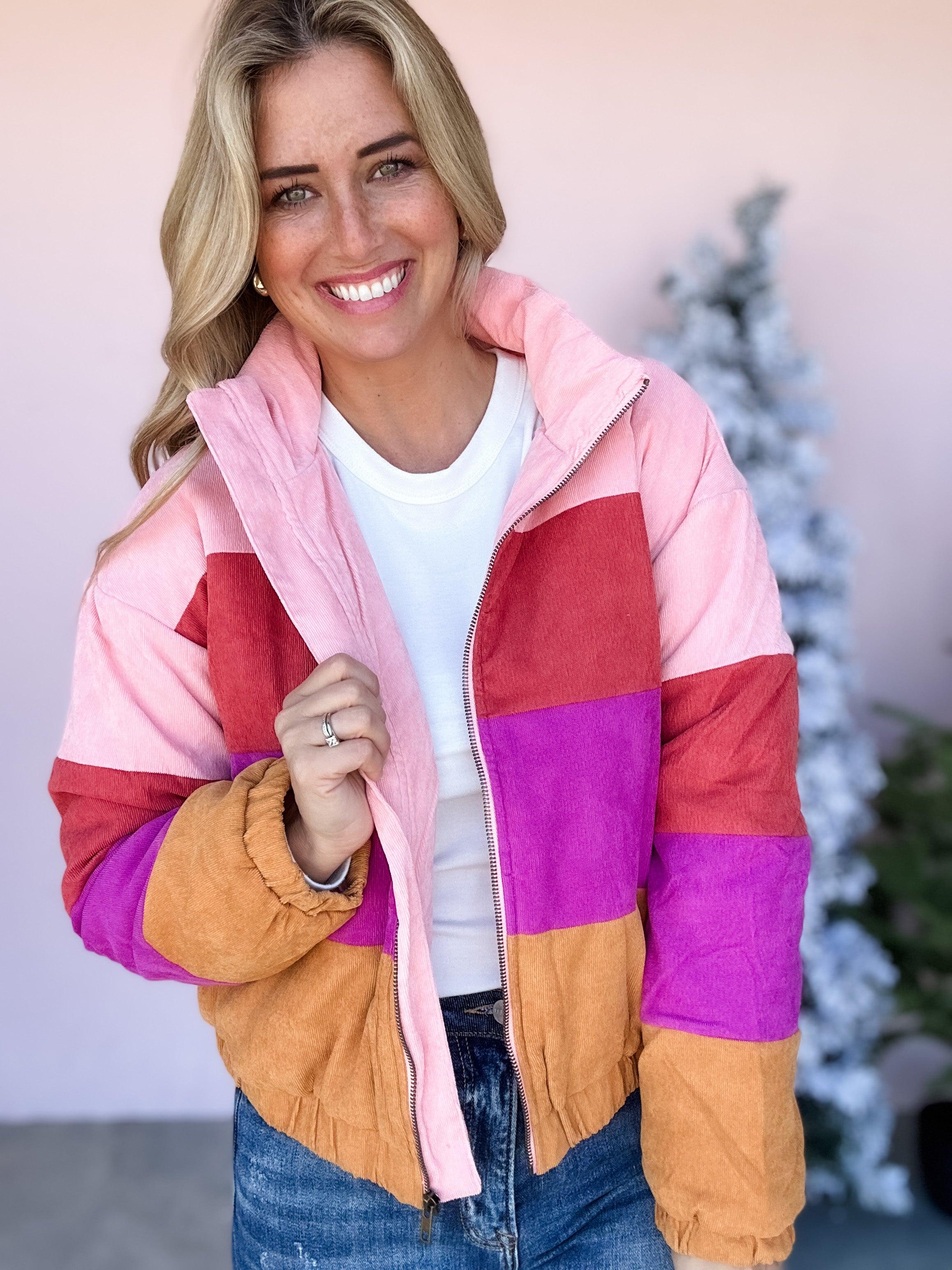 Snowdrift Color Block Jacket