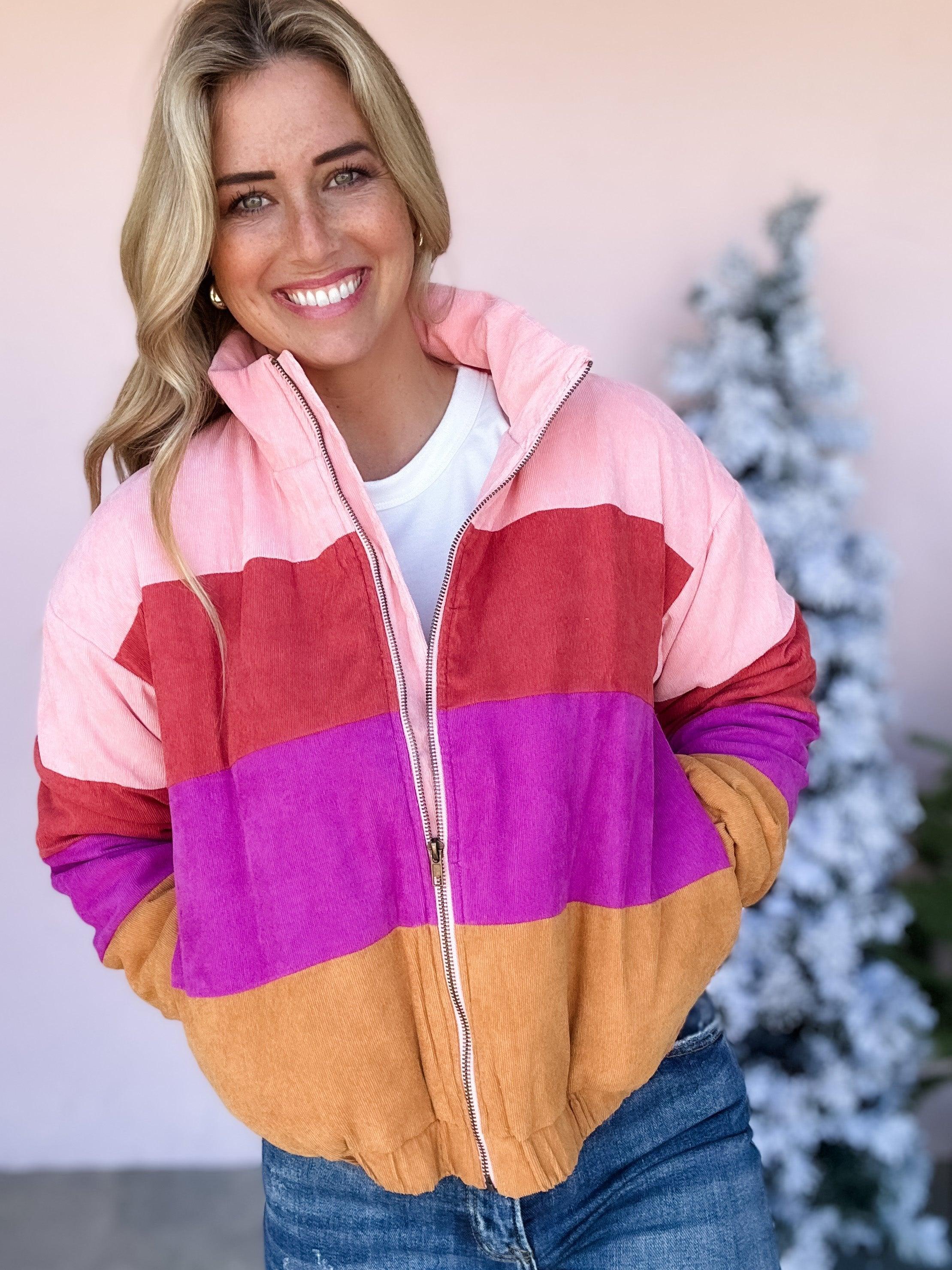 Snowdrift Color Block Jacket