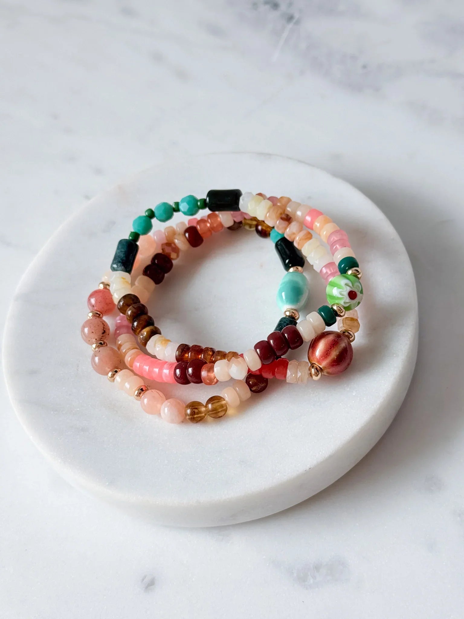 Sunset Bazaar Bracelet Stack