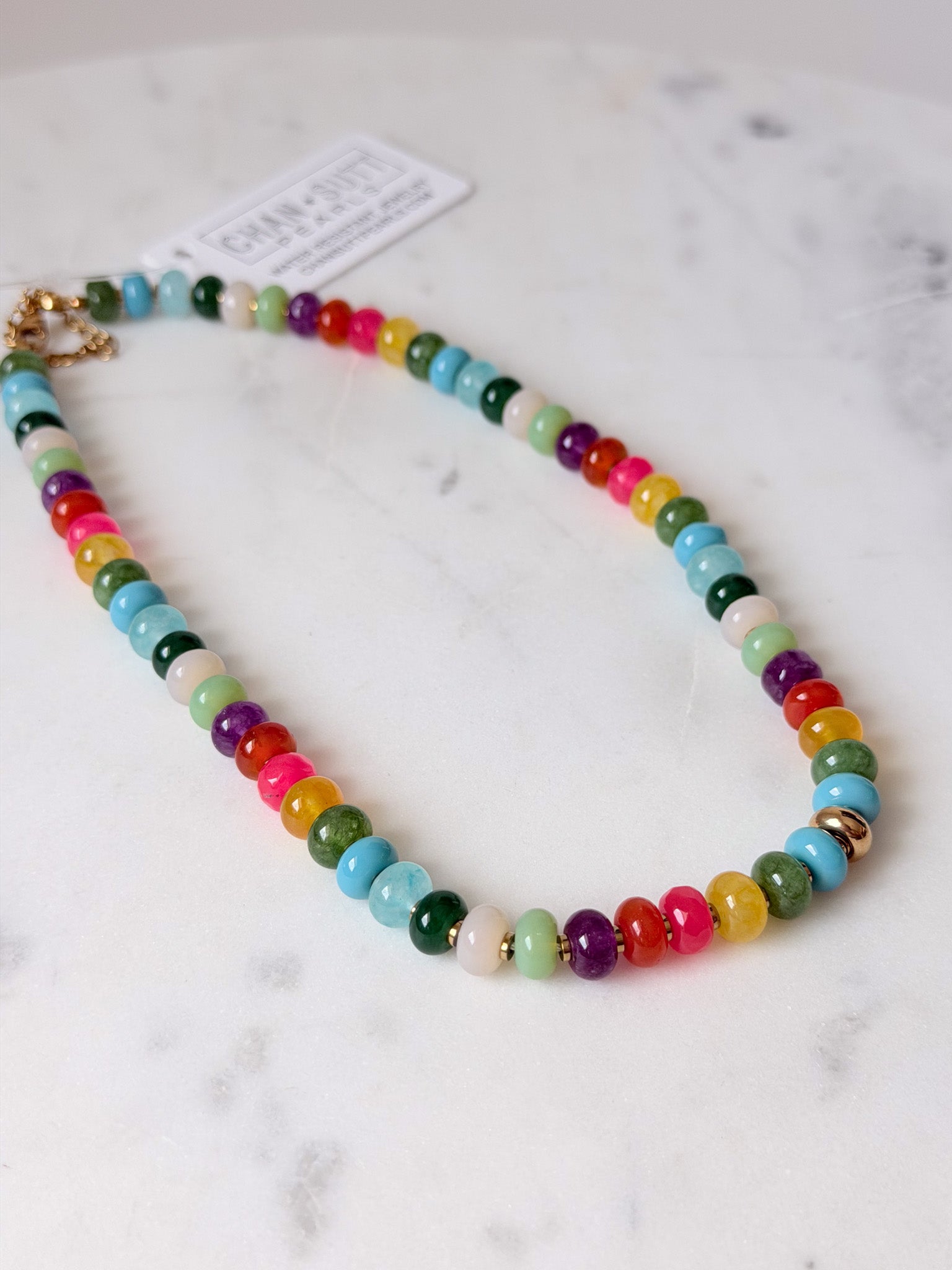 Carnival Bead Necklace