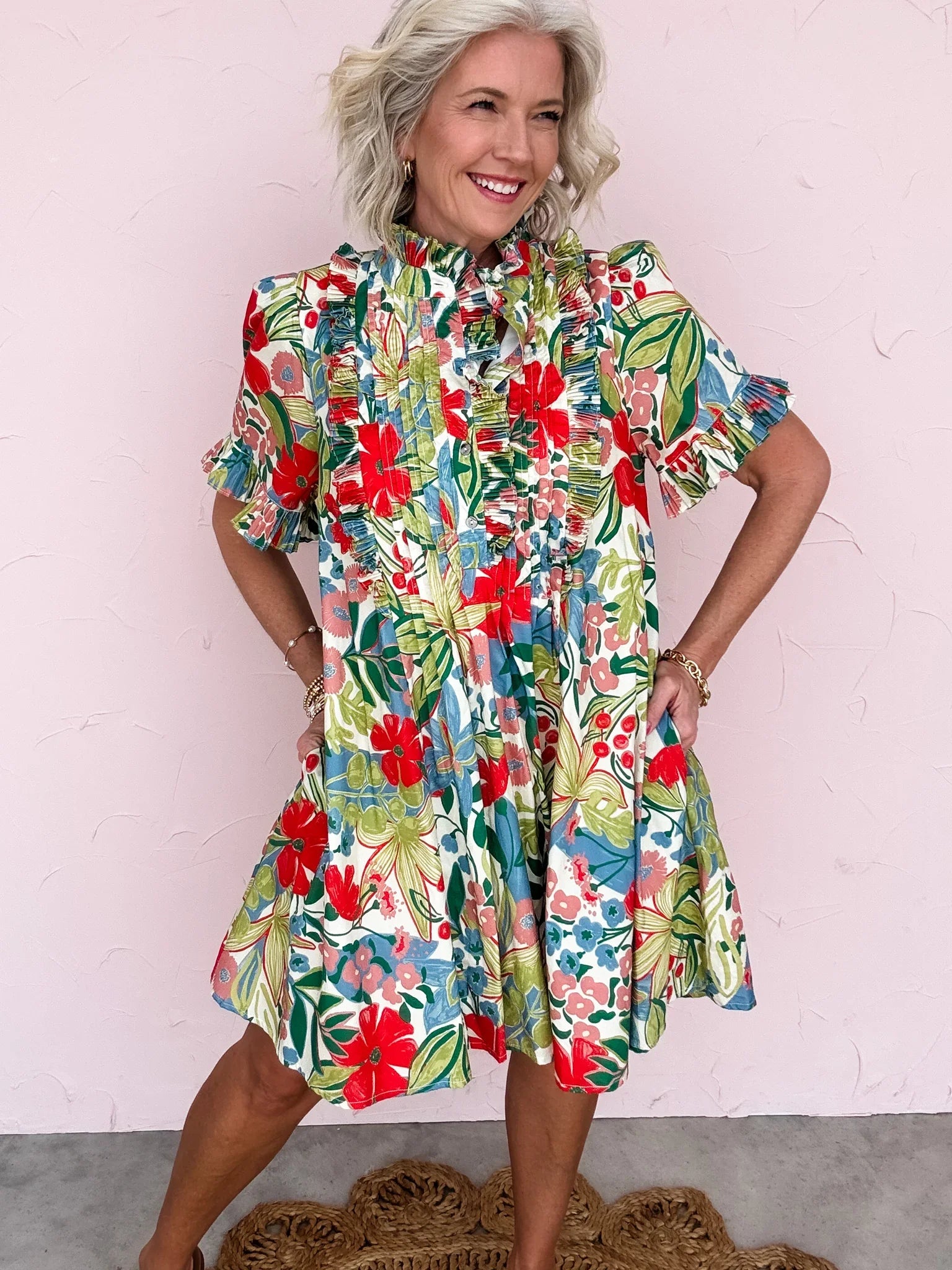 Flora in Full Swing Dress
