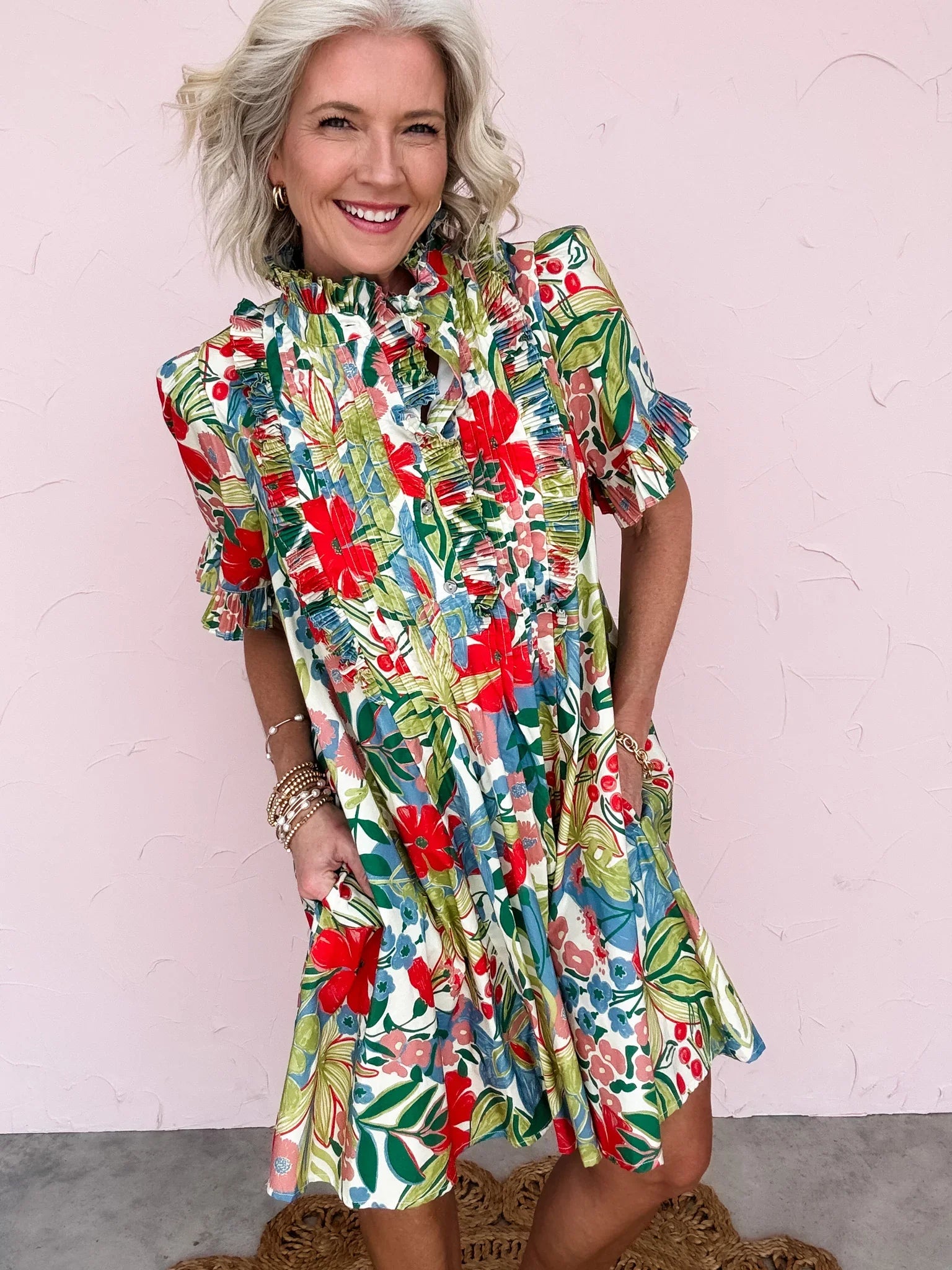 Flora in Full Swing Dress