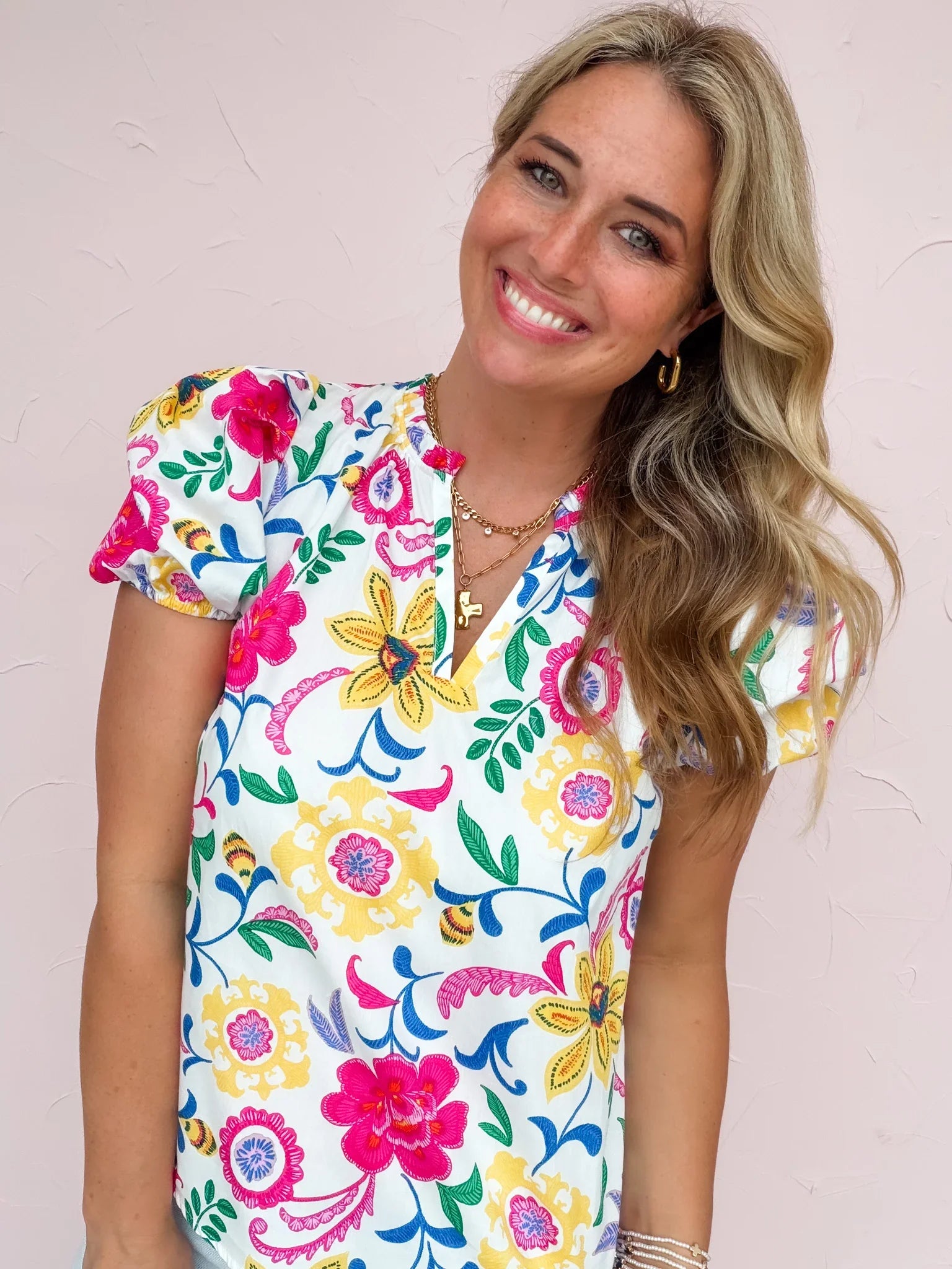 Sunspell Floral Top - 30% Off