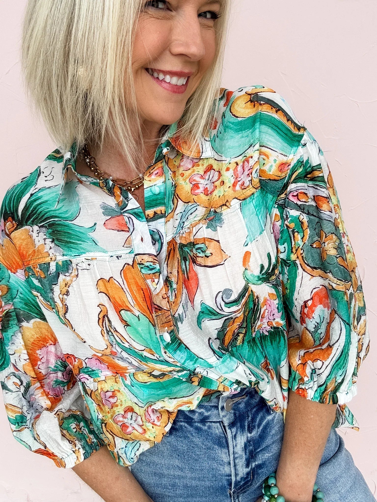 Birds of Paradise Top