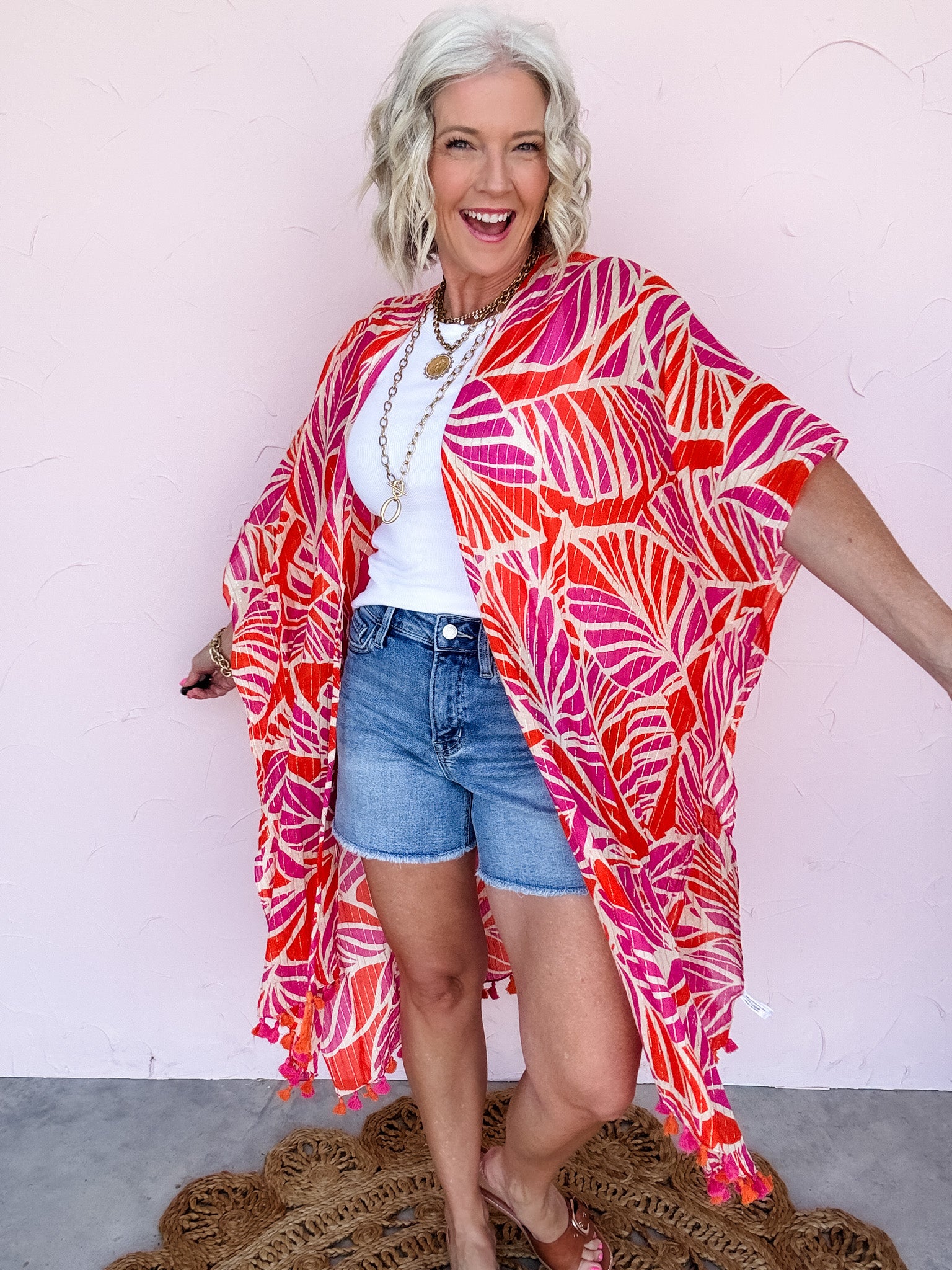 Sunset Palms Kimono