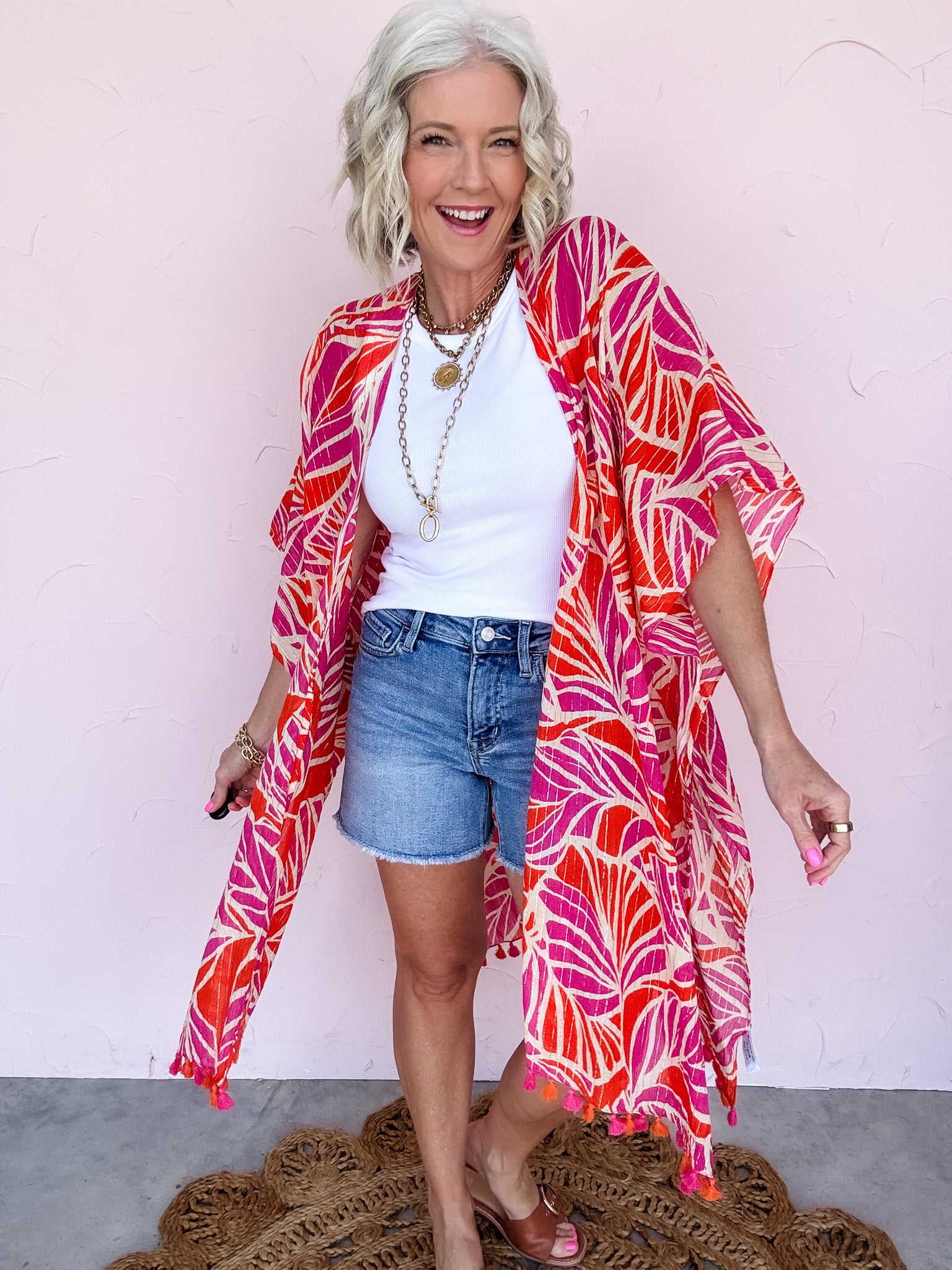 Sunset Palms Kimono