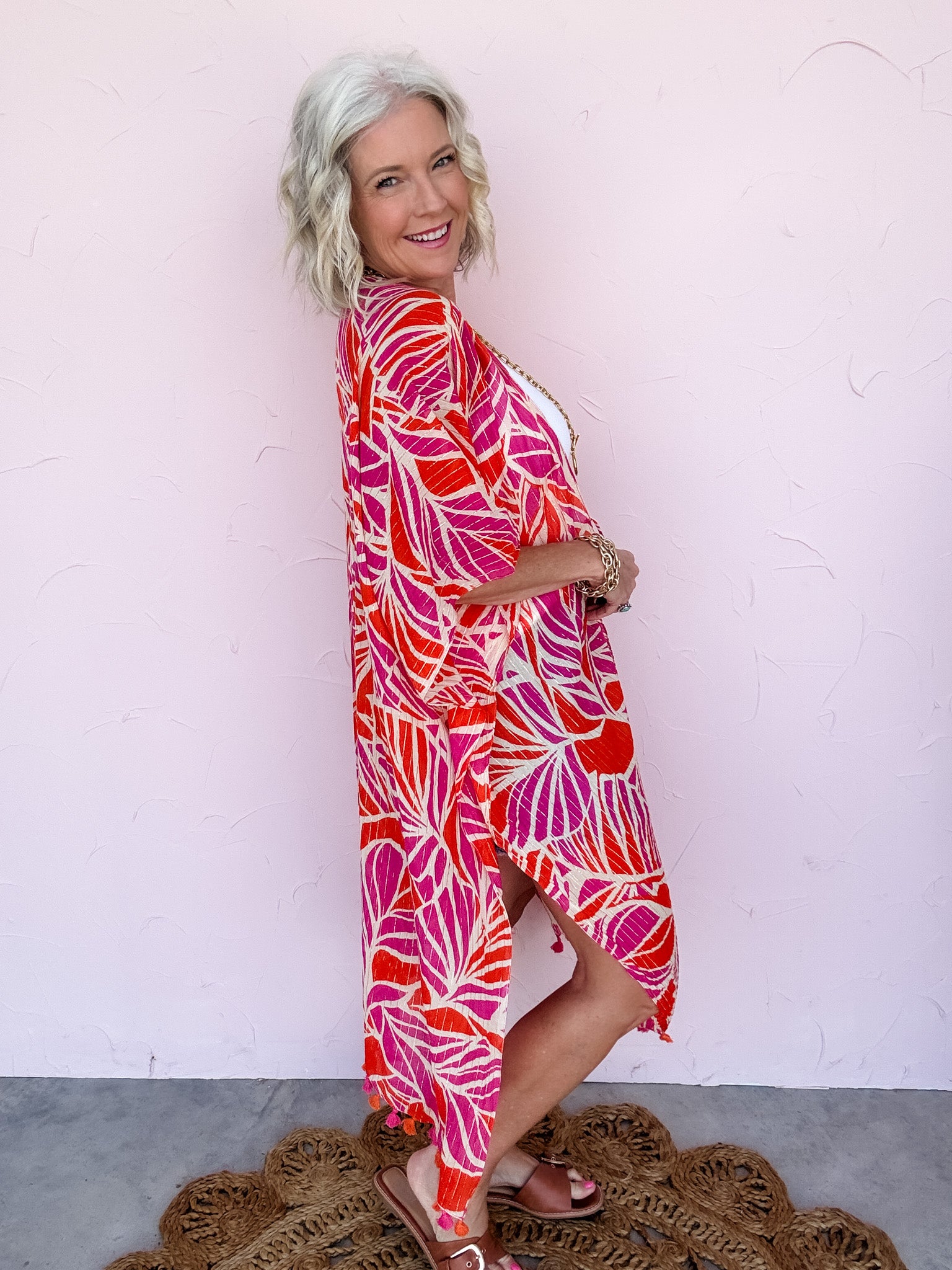 Sunset Palms Kimono
