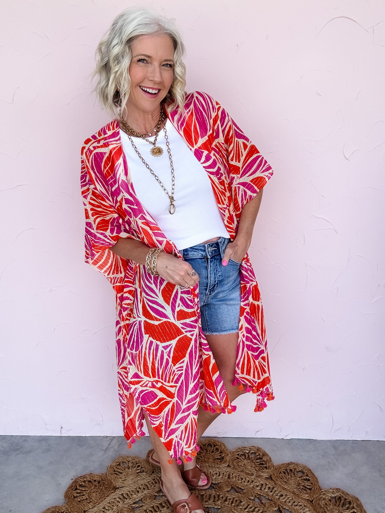 Sunset Palms Kimono