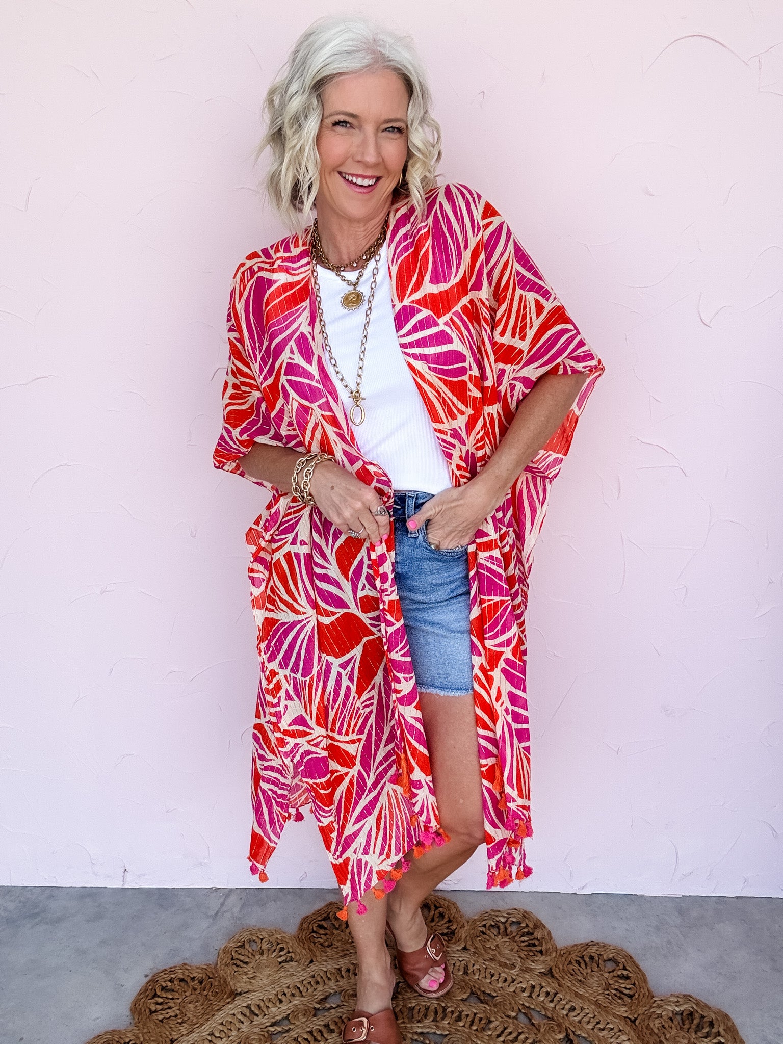 Sunset Palms Kimono