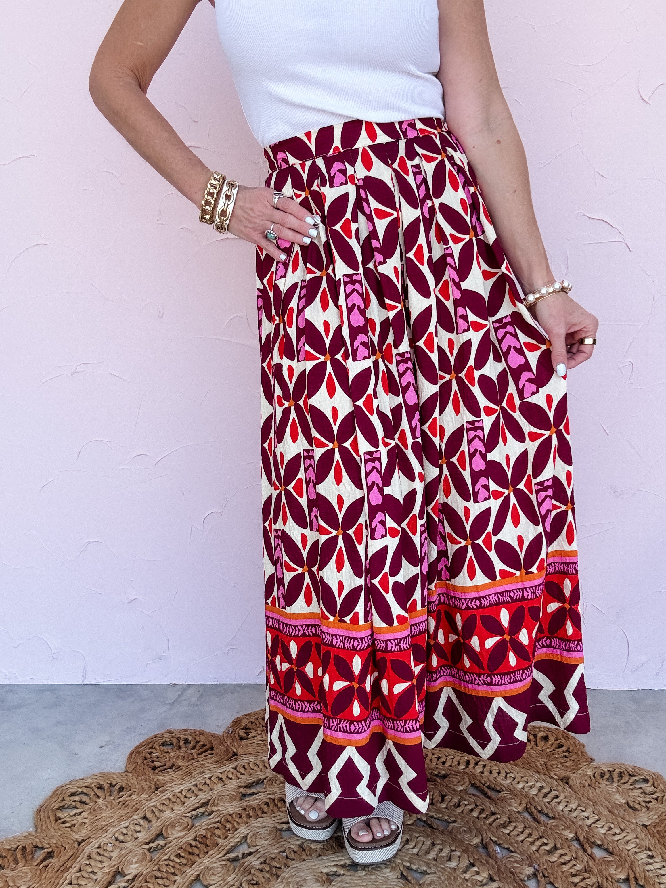 Sangria Sunset Skirt