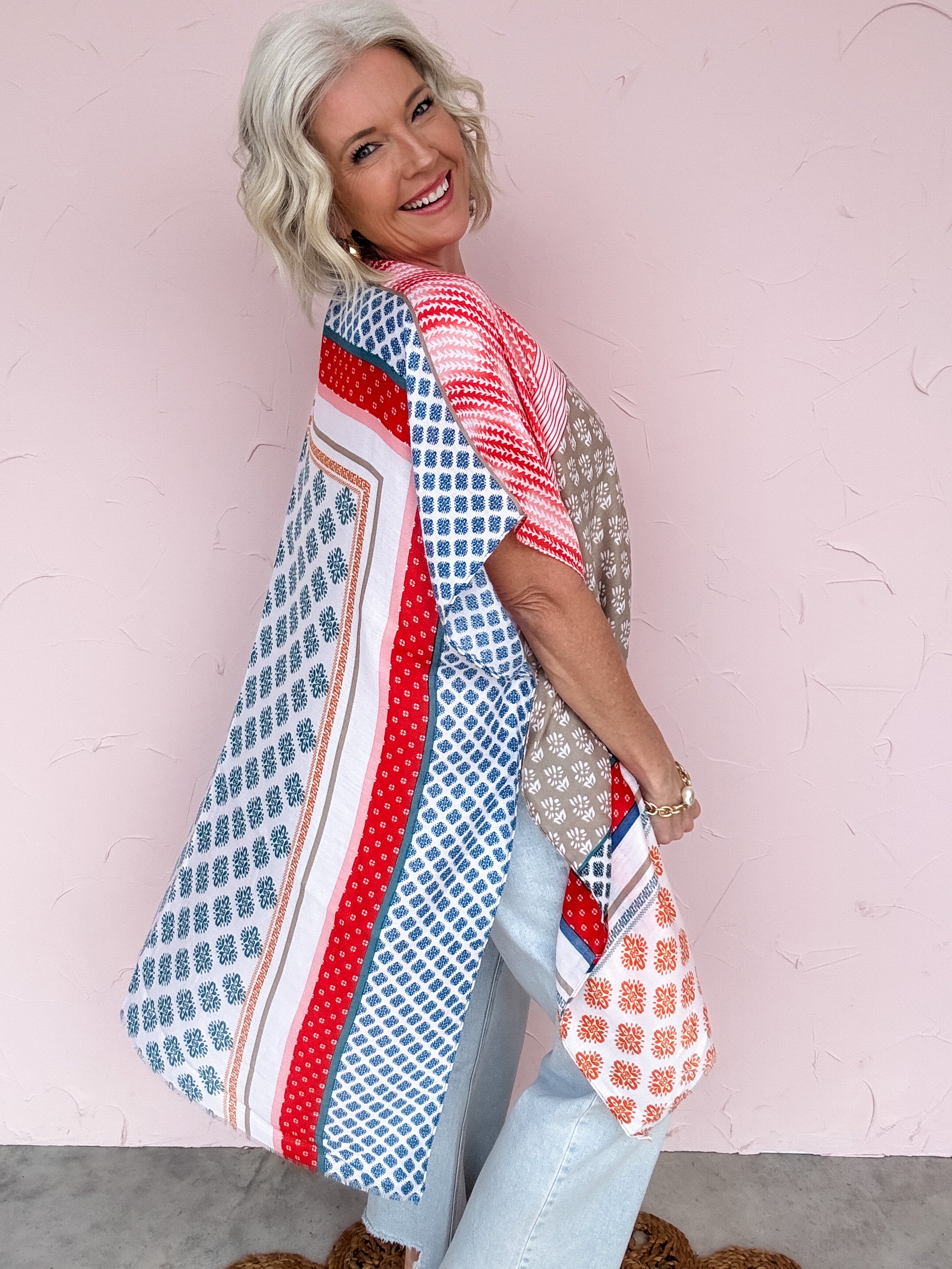 Wanderlust Patchwork Kimono