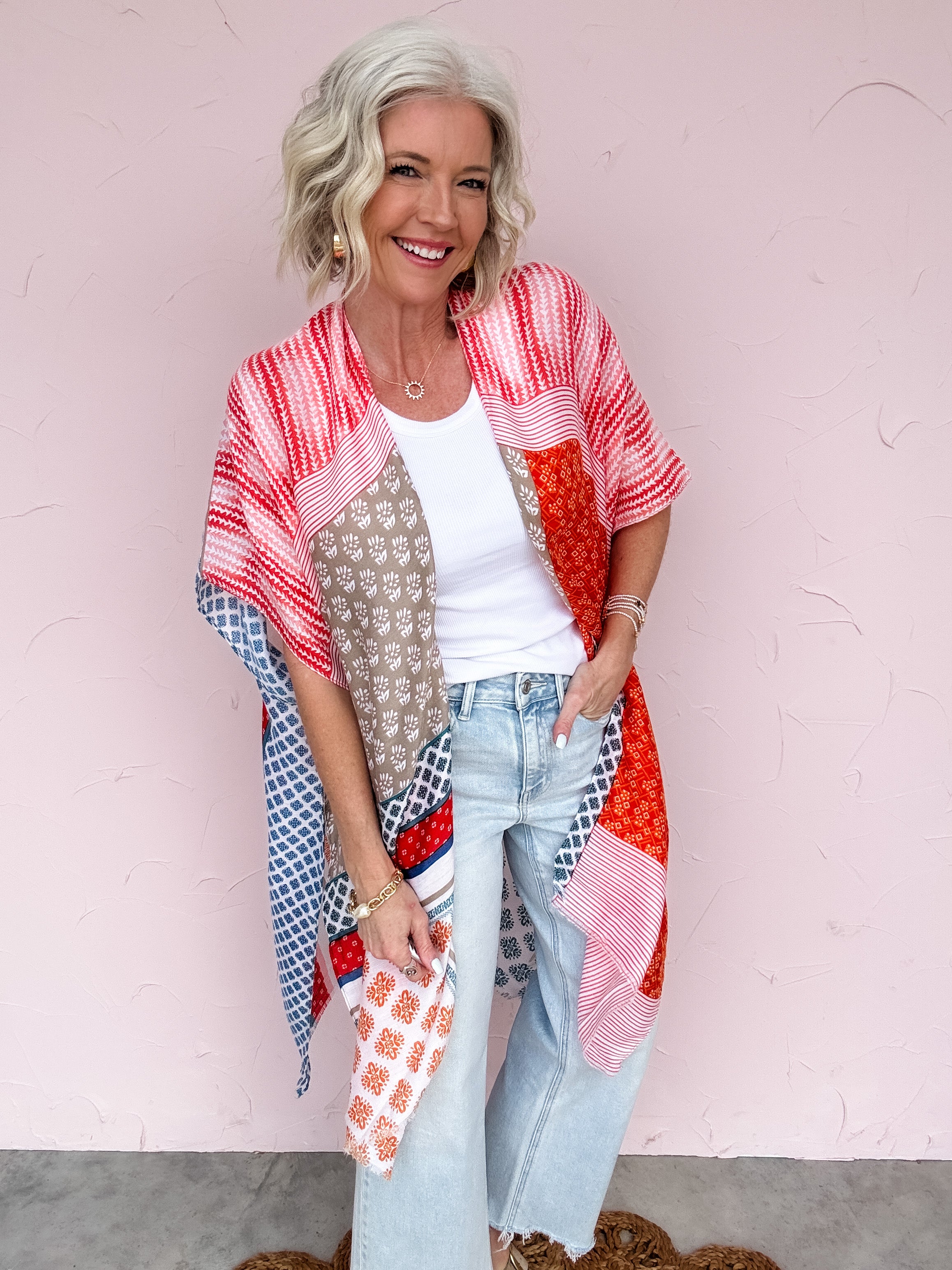 Wanderlust Patchwork Kimono