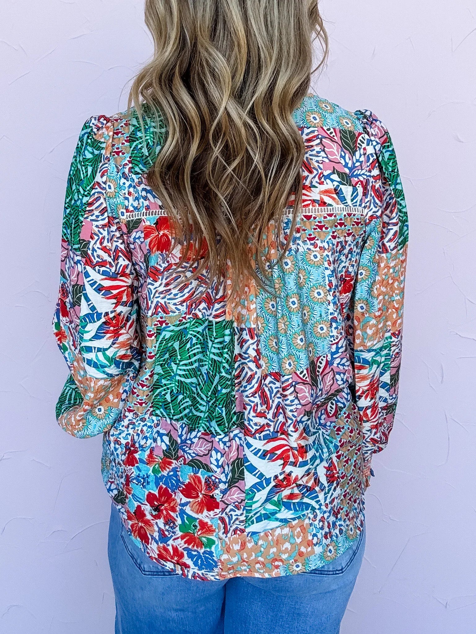Patchwork Paradise Top