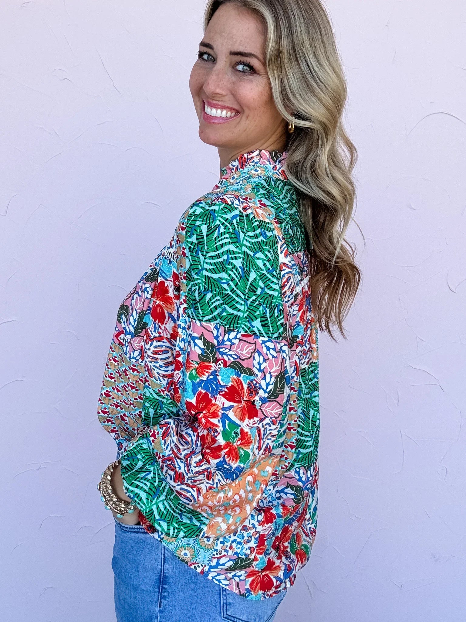 Patchwork Paradise Top