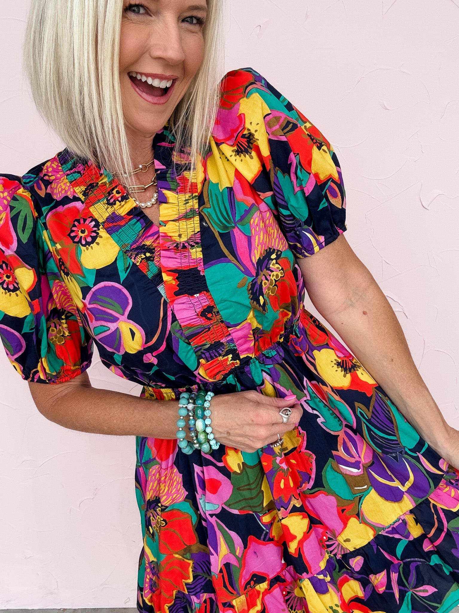 Havana Floral Dress