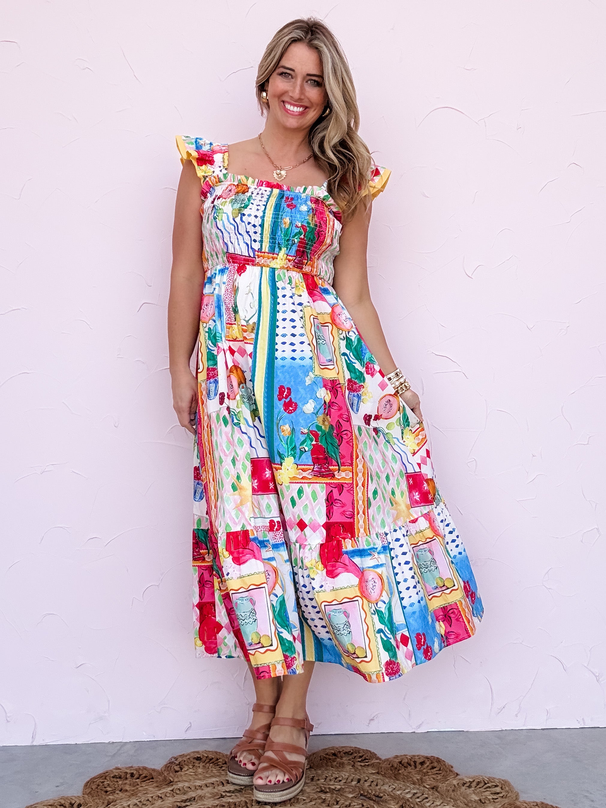 Amalfi Afternoon Dress