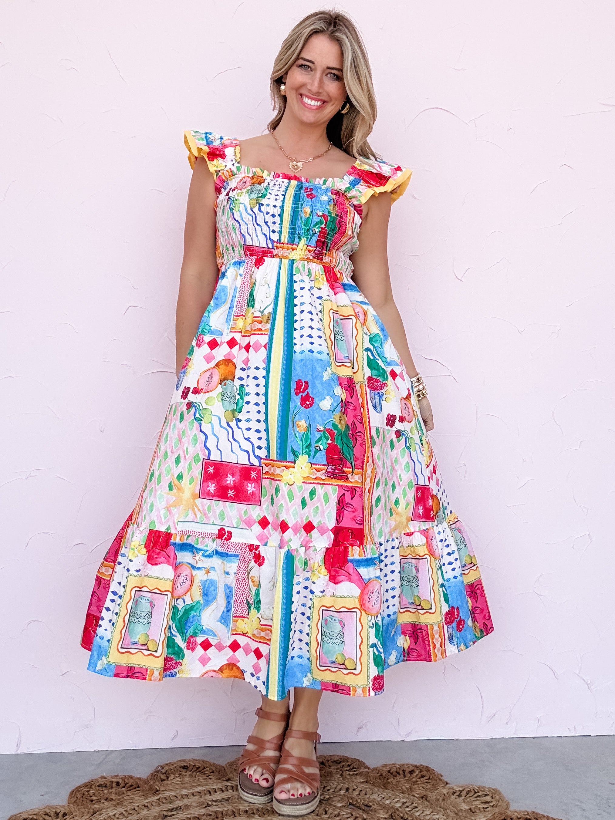 Amalfi Afternoon Dress