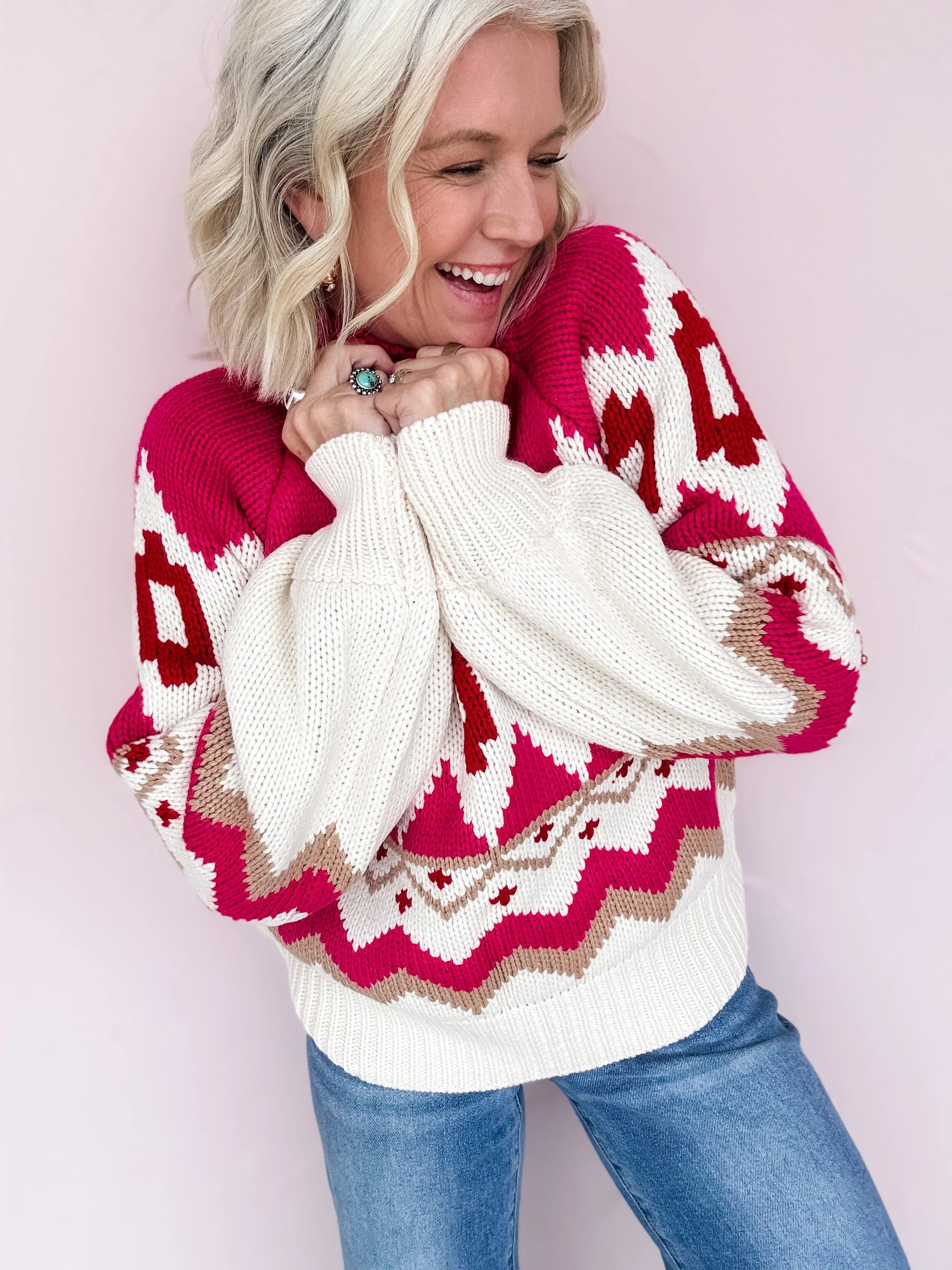 Snowbound Geo Sweater