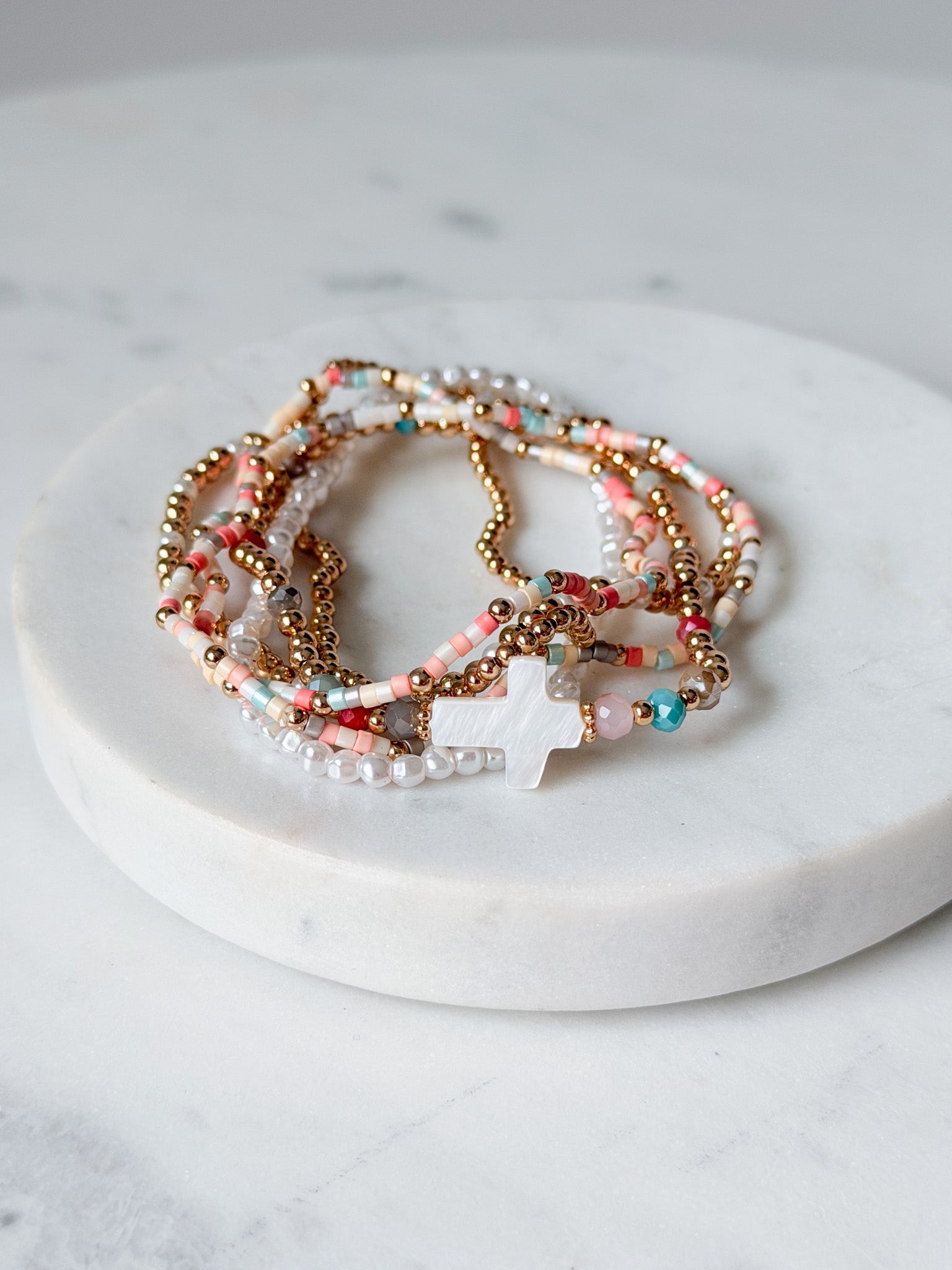 Blessed & Beaded Bracelet