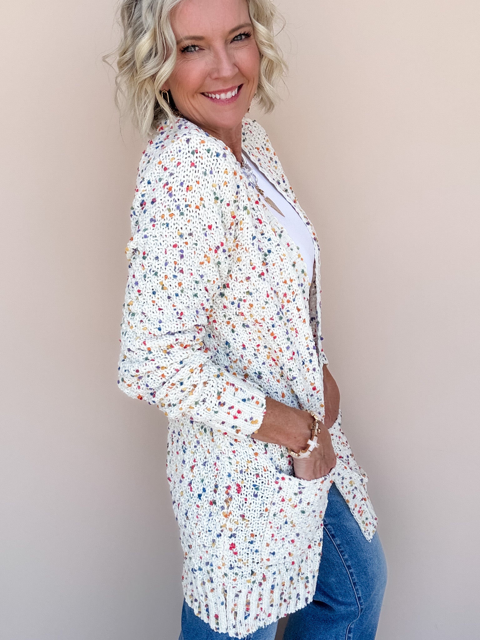 Popcorn Cozy Cardigan