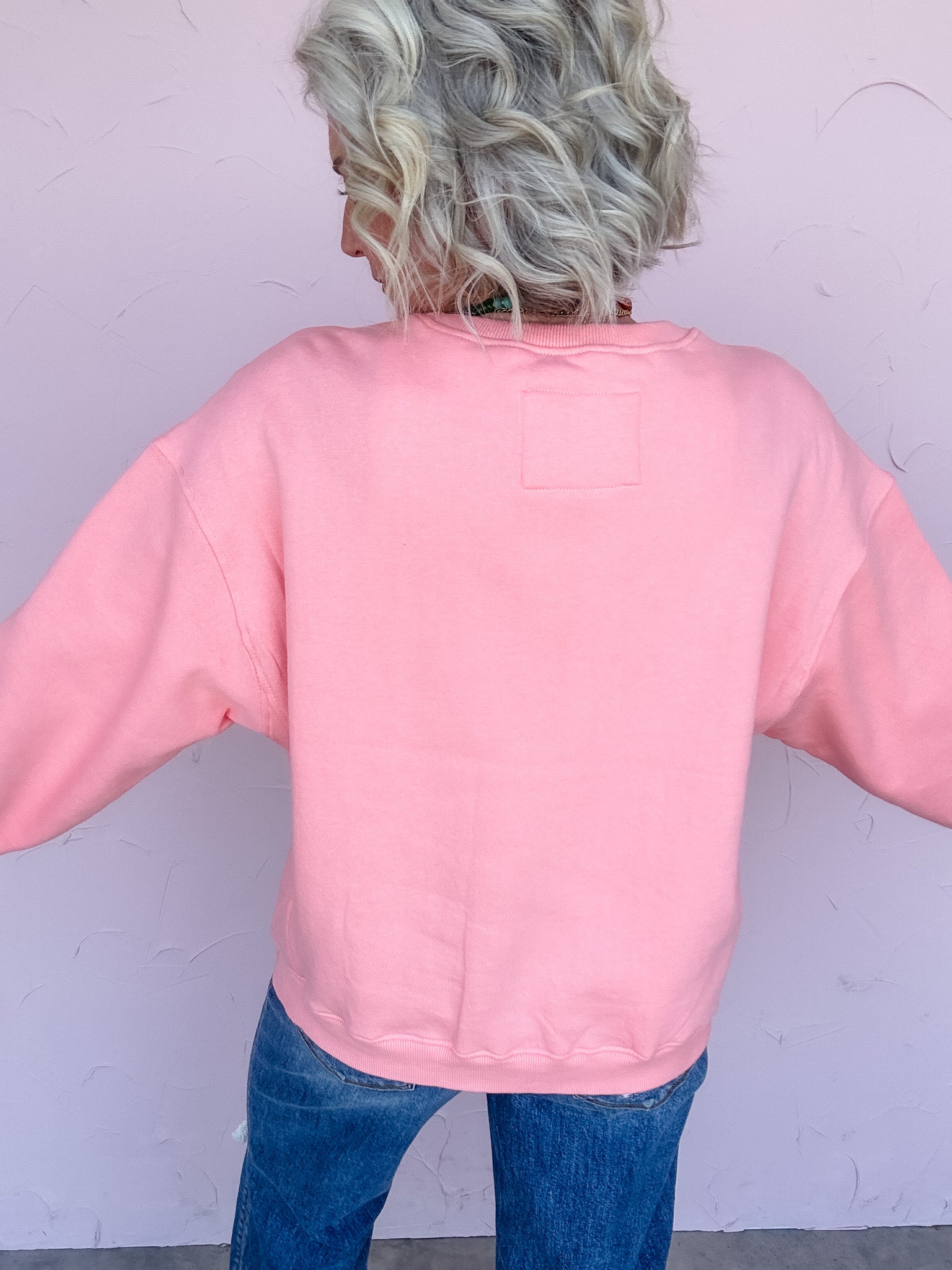 Coral Rush Pullover
